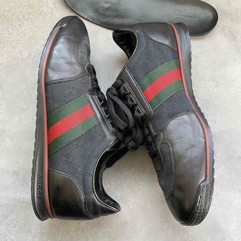 Gucci Gucci Mesh Sport Casual Shoes in Black - Size US 8 / EU 41 - 7 Thumbnail