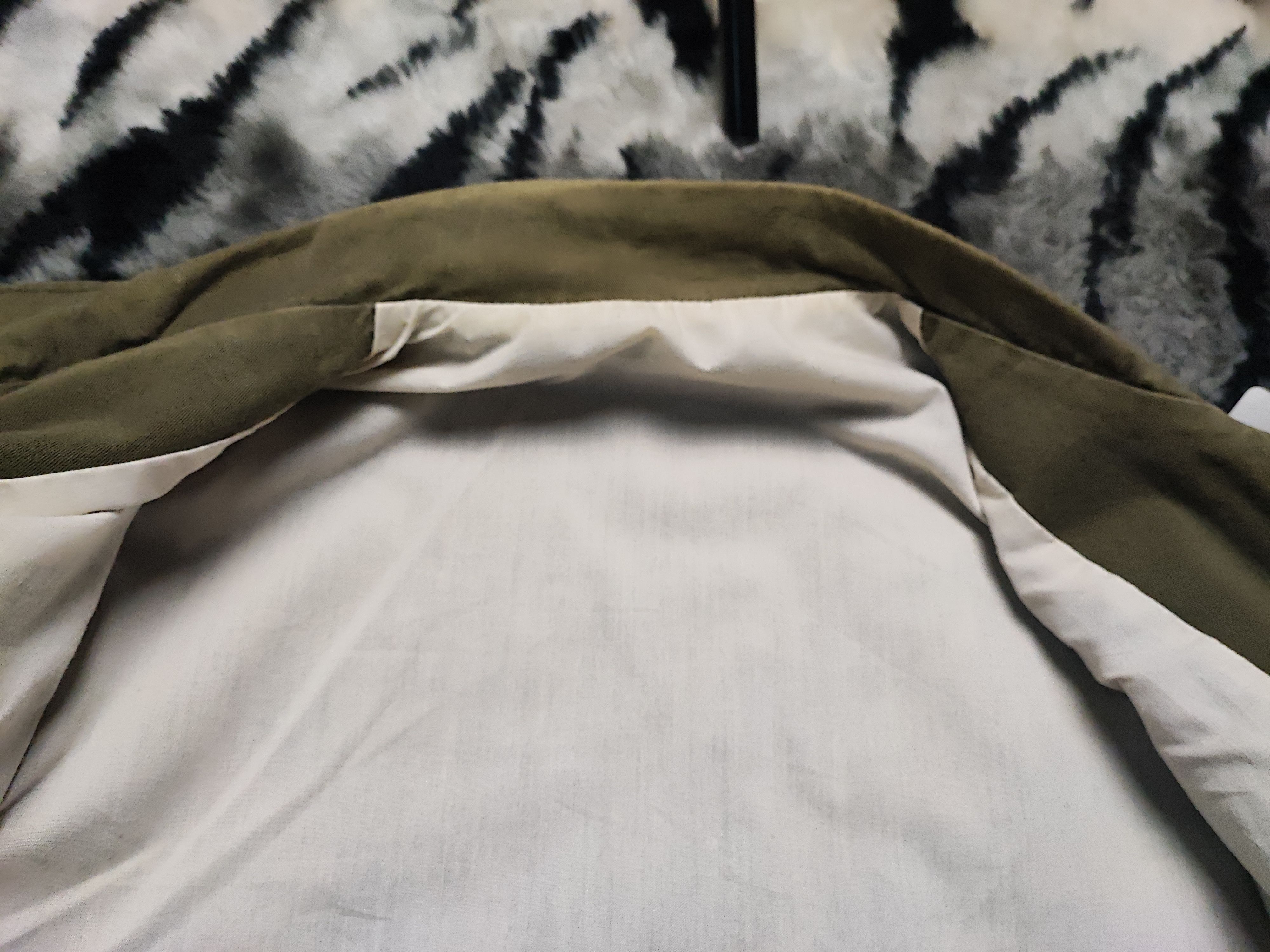 Vintage Vintage Faded Olive Military Field Jacket Utility Coat Size US M / EU 48-50 / 2 - 17 Thumbnail
