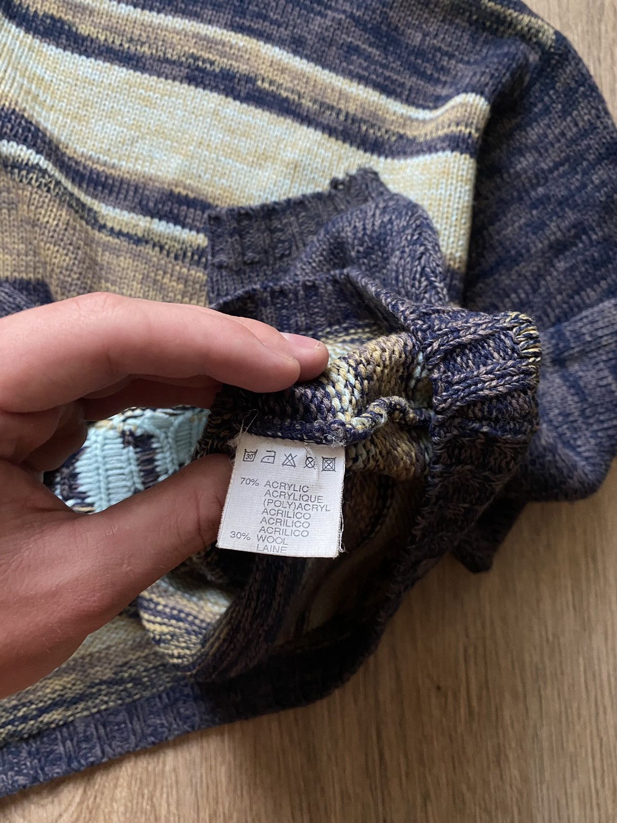O'Neill × Vintage Vintage Oneill Knitted Surf Lana Wool Sweater Oakley Size US M / EU 48-50 / 2 - 7 Thumbnail