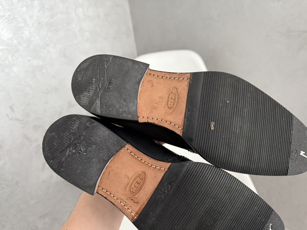 Tod's Tods Leather Brouge Shoes Size US 8.5 / EU 41-42 - 10 Thumbnail