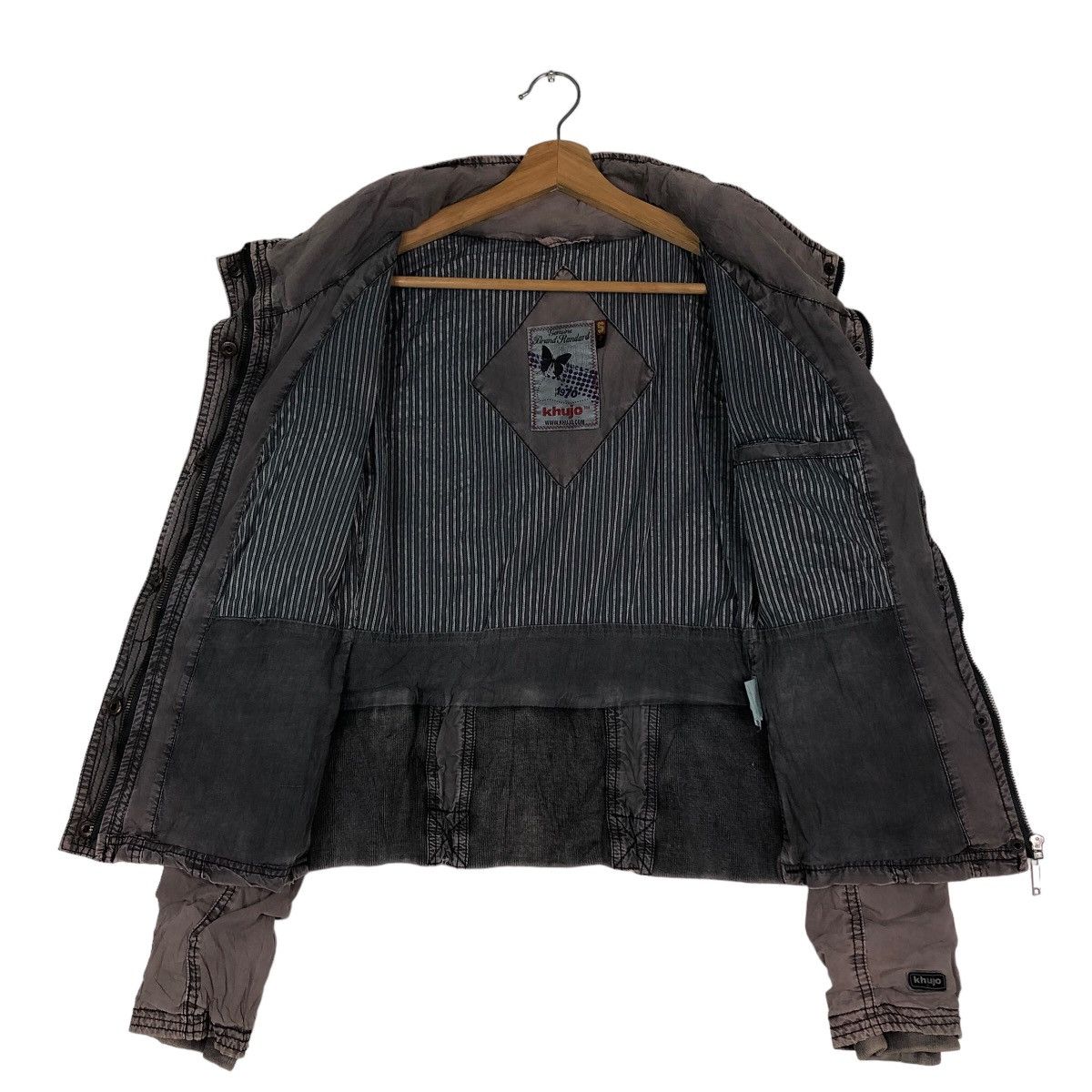 Japanese Brand 🔥Vintage Biker Jacket Bondage Design Khujo Issey Miyake Size US S / EU 44-46 / 1 - 13 Thumbnail