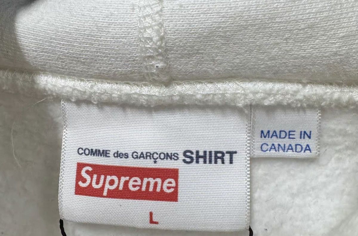 Comme des Garcons Supreme cdg shirt box logo hooded sweatershirt Size US L / EU 52-54 / 3 - 4 Thumbnail