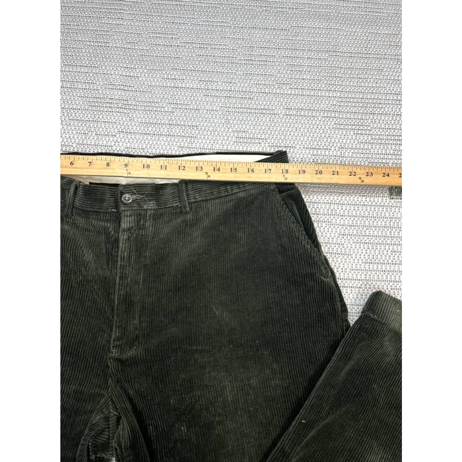 Polo Ralph Lauren VINTAGE Polo Ralph Lauren Chino Pants Mens 38x30 Green Corduroy Cotton Casual Size US M / EU 48-50 / 2 - 6 Thumbnail
