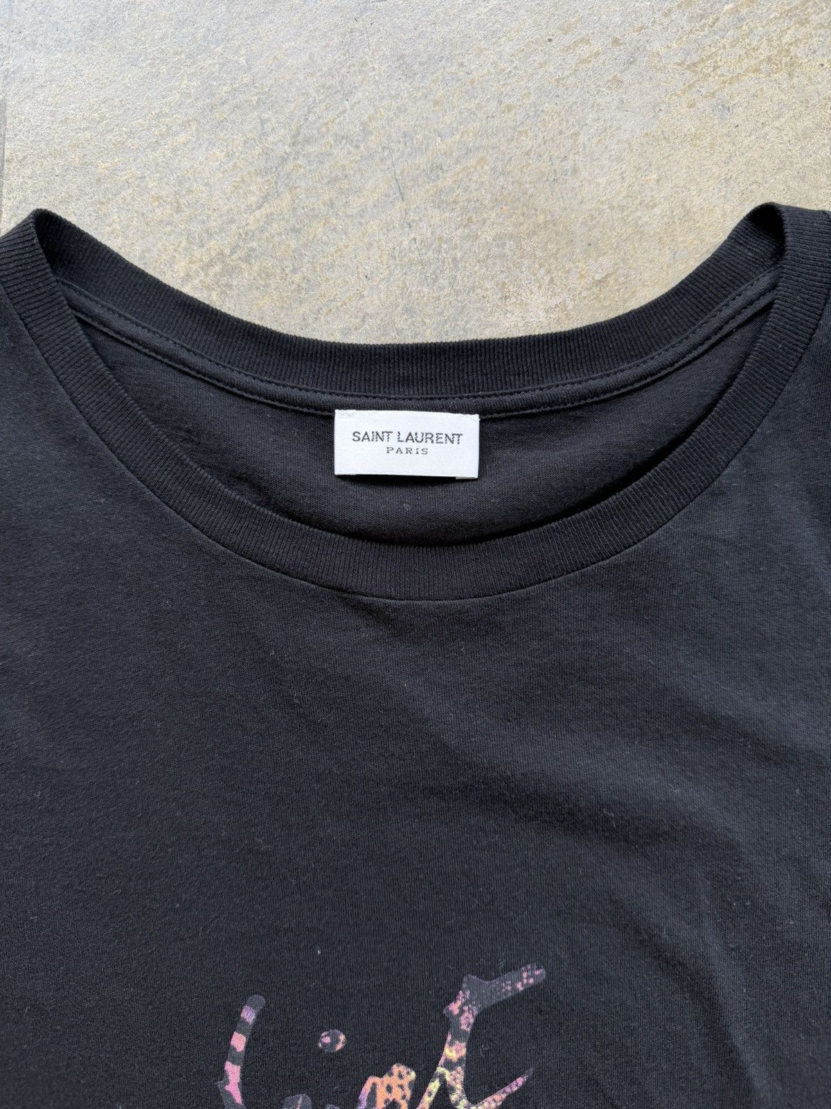 Saint Laurent Paris Black Saint Laurent Shirt Size US L / EU 52-54 / 3 - 3 Thumbnail
