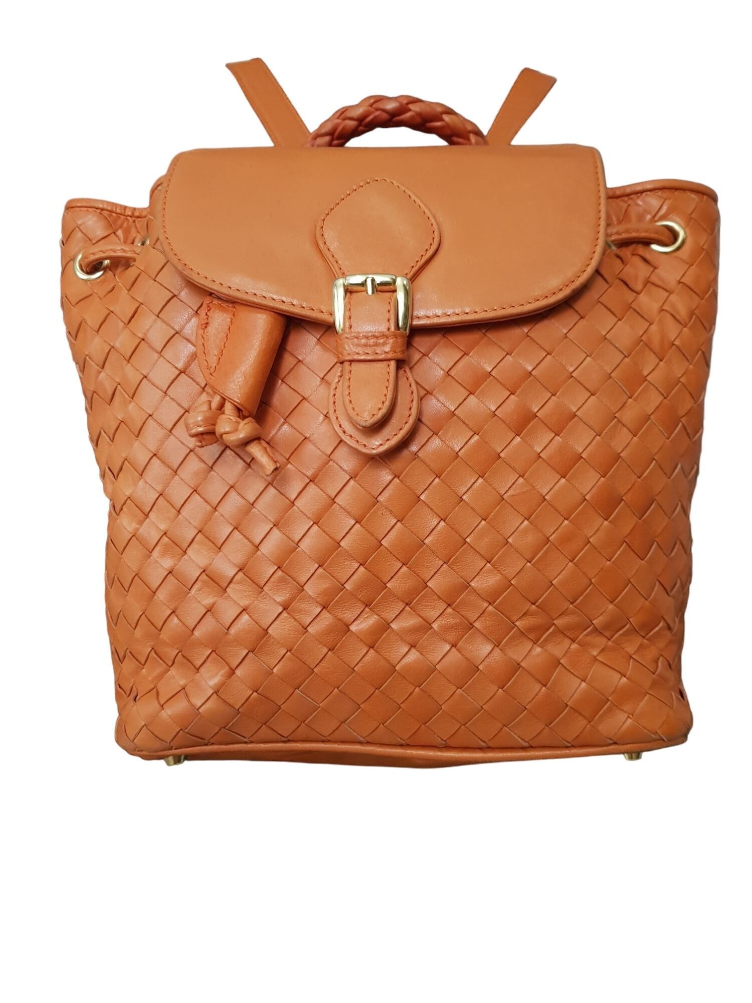 Other Vintage Asprey London Woven Leather Backpack Size ONE SIZE - 8 Thumbnail