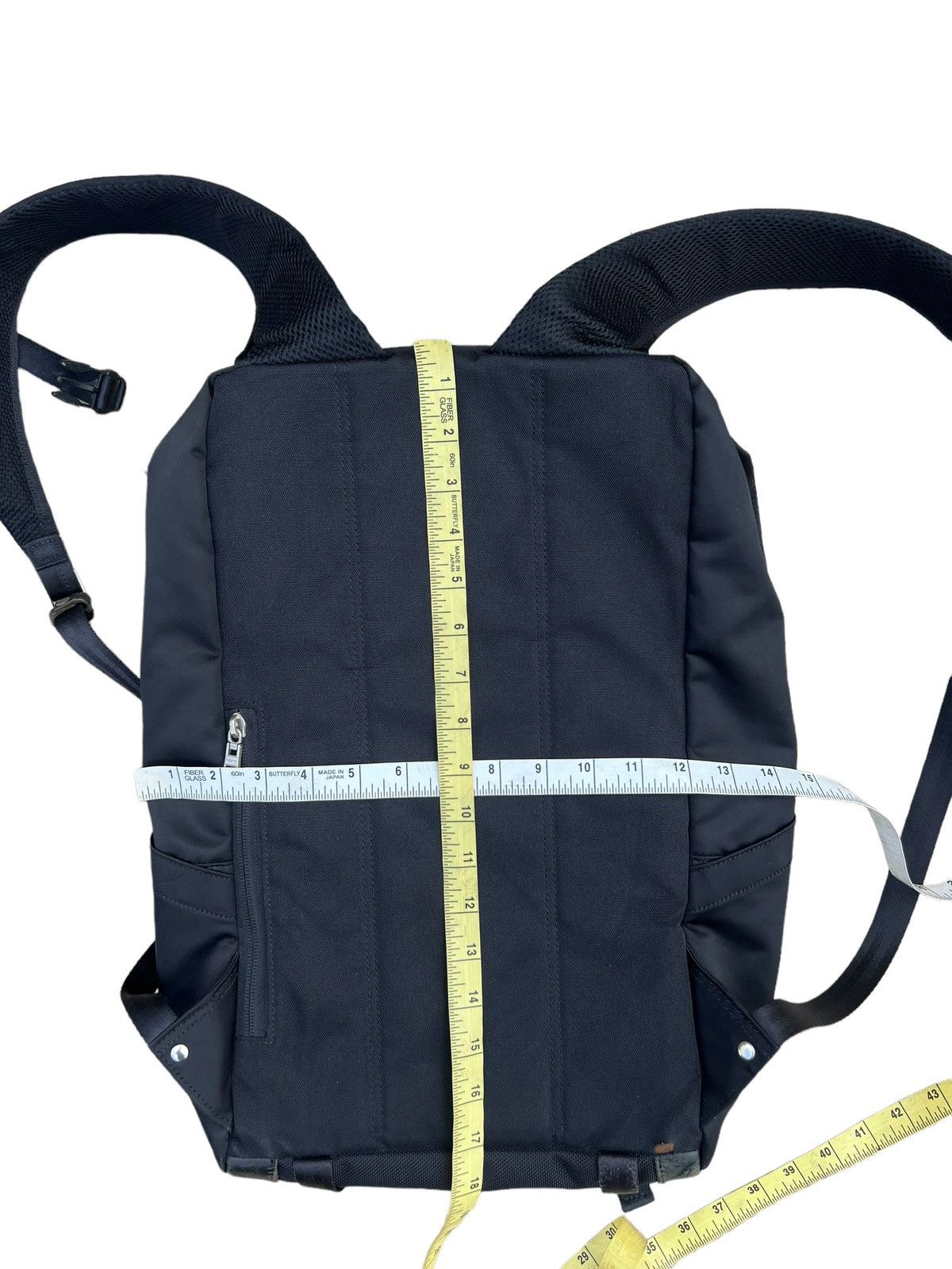 MasterPiece Vintage Masterpiece Japan Black Nylon Leather Backpack Bag Size ONE SIZE - 25 Thumbnail