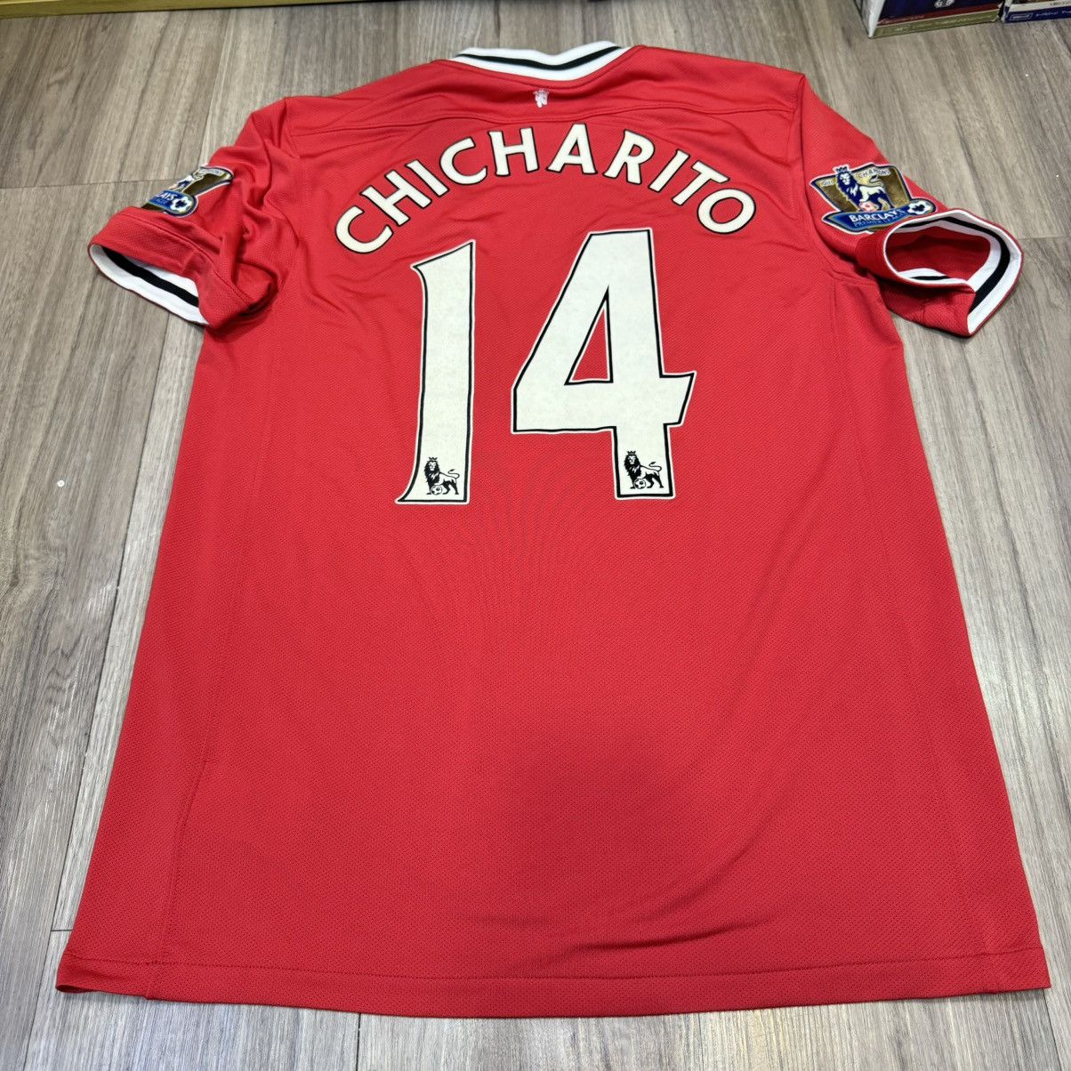 Other Manchester United 11/12 home shirt #14 Chicharito Size US L / EU 52-54 / 3 - 2 Thumbnail