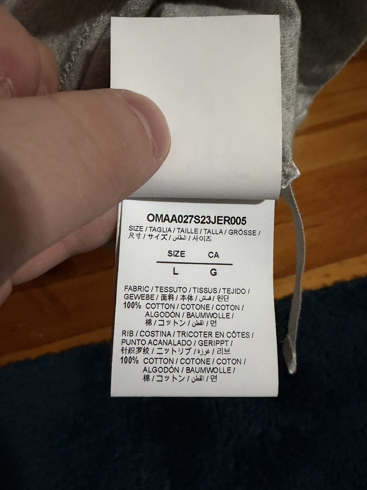 Off-White Off white splash arrow t shirt Size US L / EU 52-54 / 3 - 7 Thumbnail