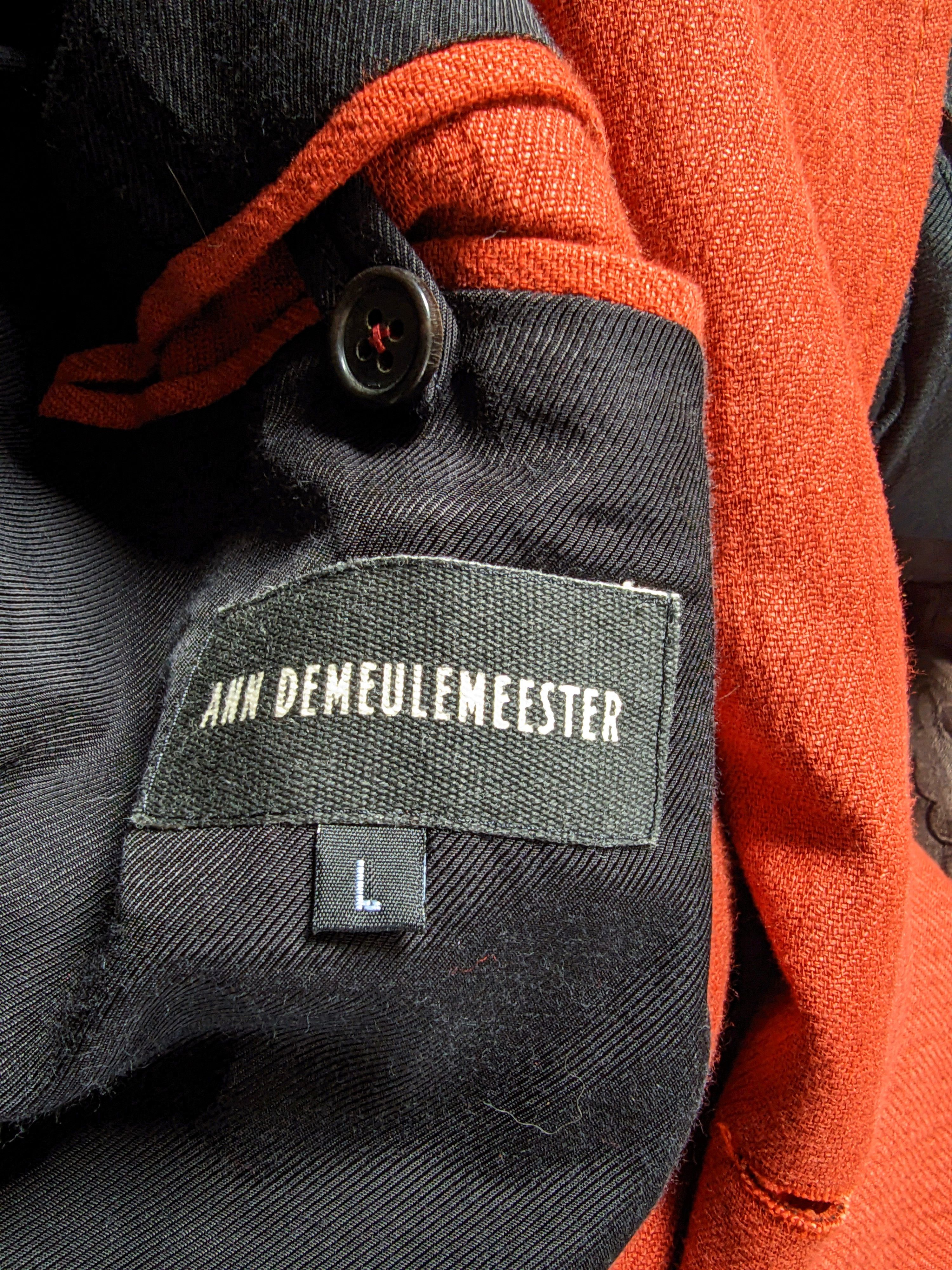 Ann Demeulemeester Ann Demeulemeester coat Size US L / EU 52-54 / 3 - 5 Thumbnail