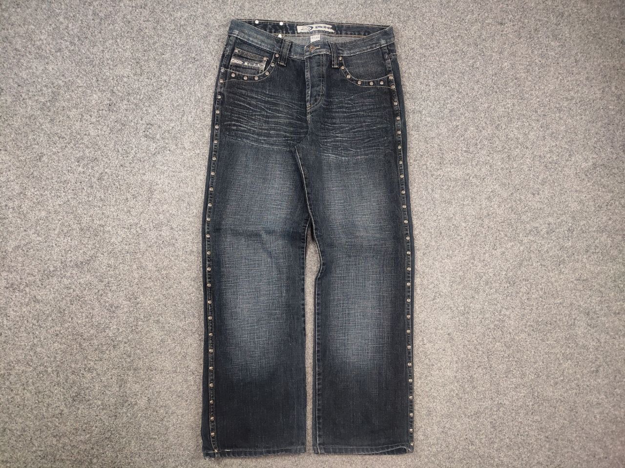 Le Grande Bleu (L.G.B.) Vintage Japan Le Grand Bleu eyelets Denim jeans hysteric Y2K Size US 32 / EU 48 - 5 Thumbnail