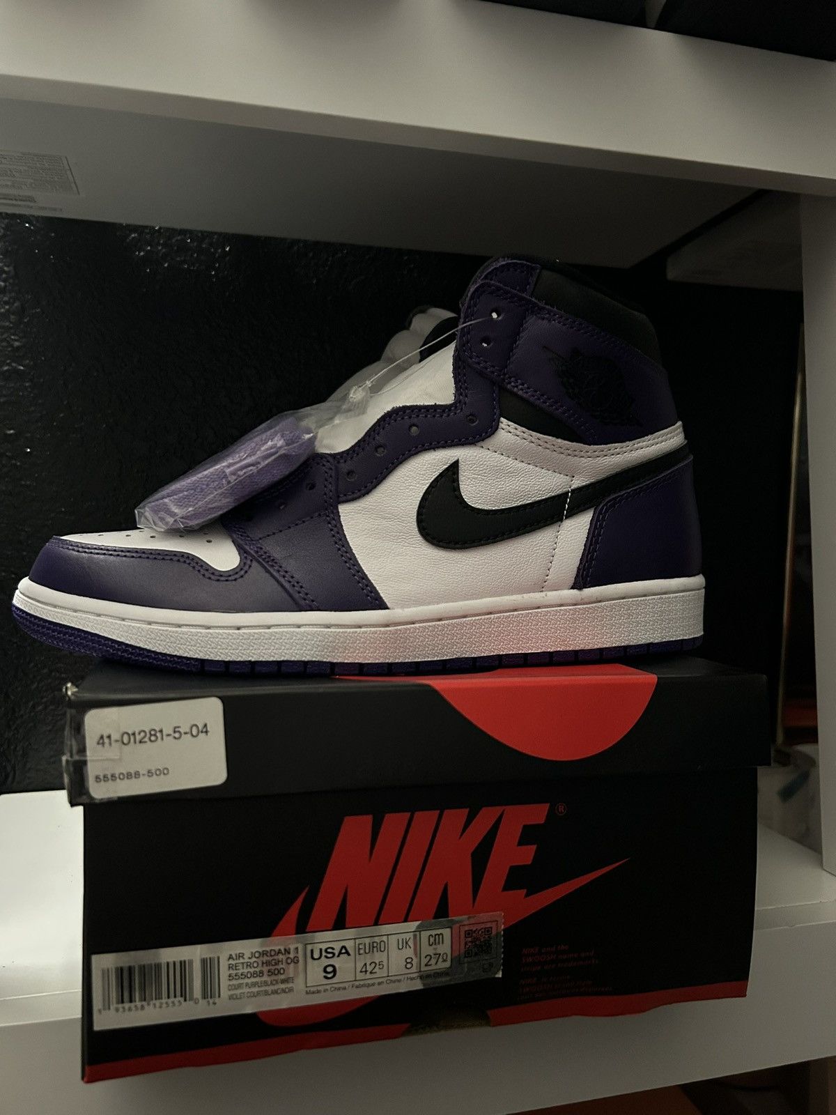 Nike Jordan 1 Court Purple 2 0 Grailed