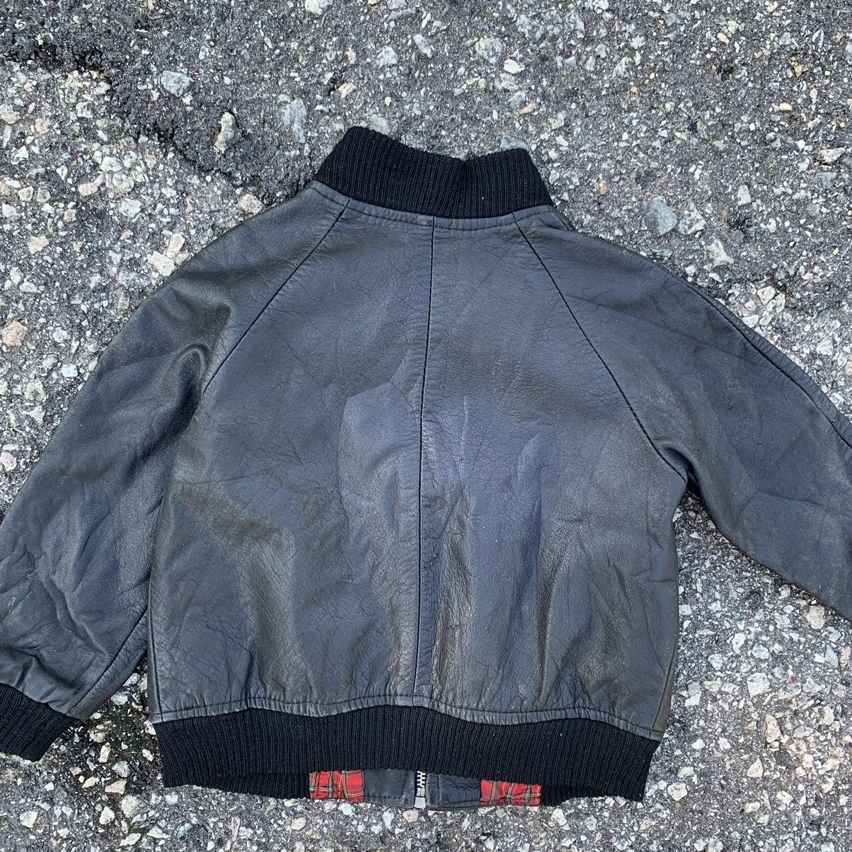 Japanese Brand × Vintage THRIVE WEAR LEATHER JACKET KIDS 3-4 YEAR Size US XXS / EU 40 - 15 Thumbnail