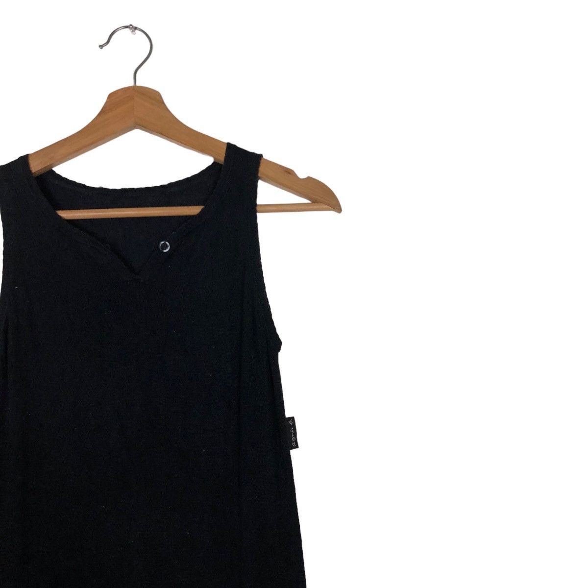 agnes b. 🔥 Vtg Long Blouse Agnes B. made in France Rich Black Size M / US 6-8 / IT 42-44 - 6 Thumbnail