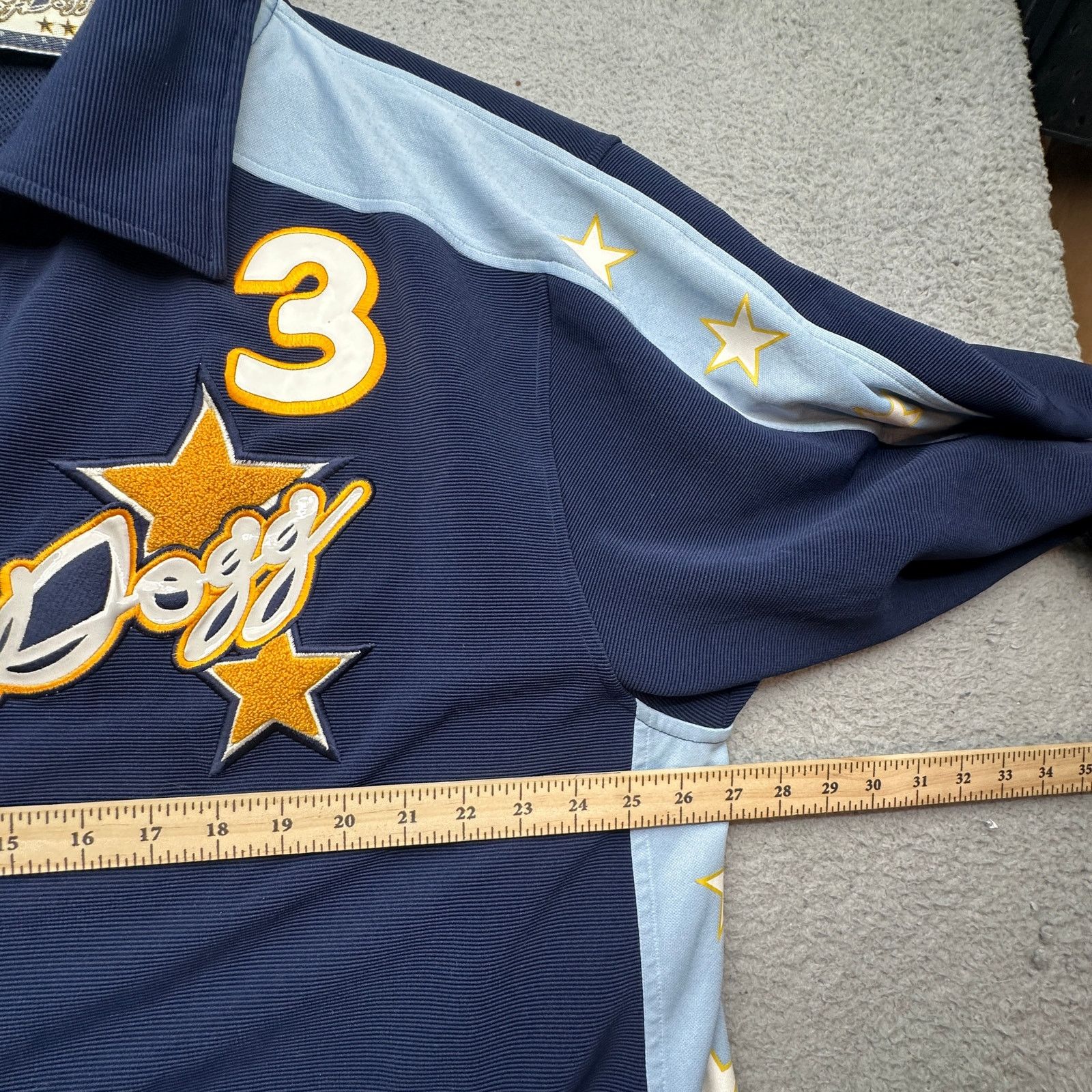 Snoop Dogg VTG Snoop Dogg Branded Apparel 3 Varsity Warm Up Jacket 2XL Size US XXL / EU 58 / 5 - 5 Thumbnail