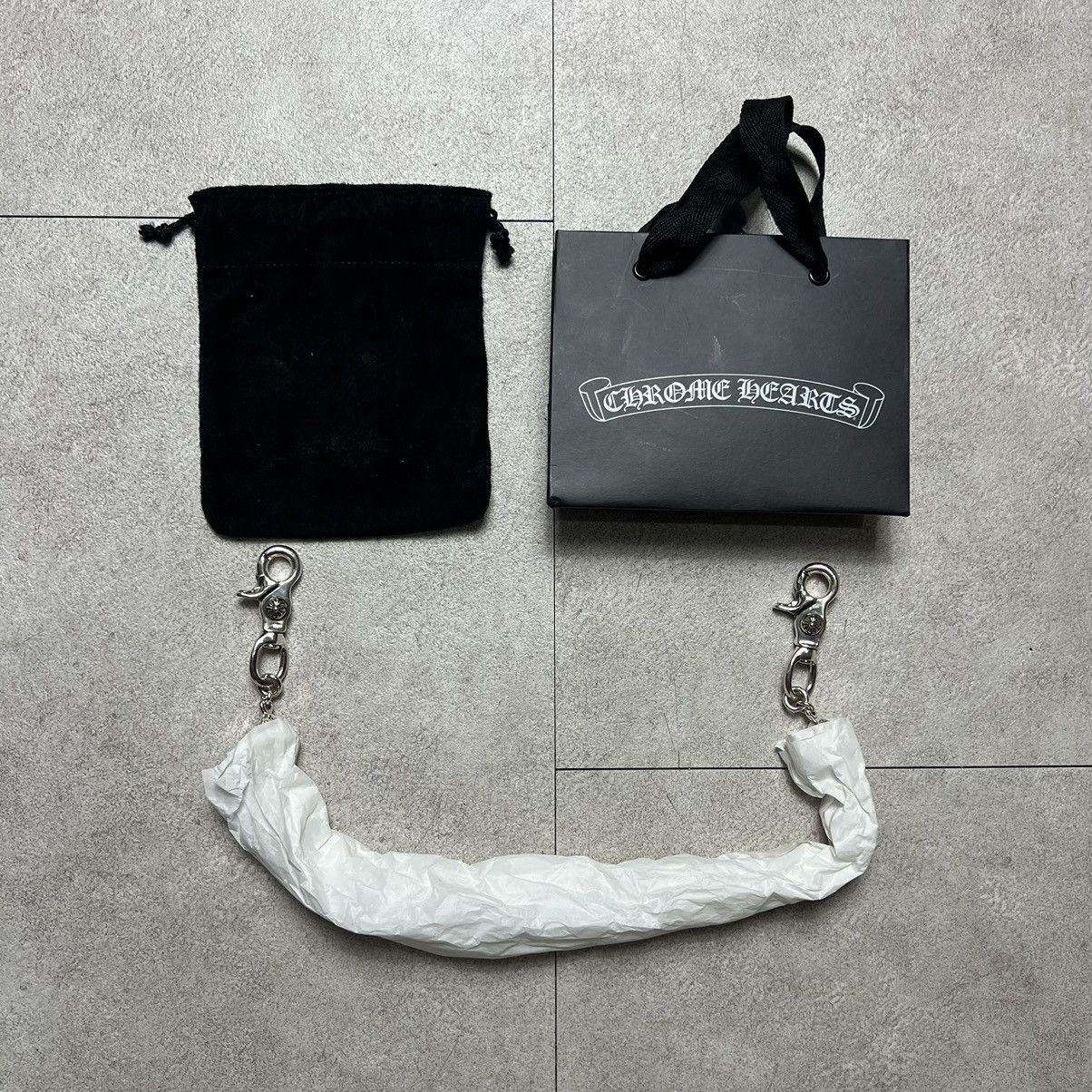 Chrome Hearts New Super Heavy Chrome hearts Silver Dice Wallet Chain Size ONE SIZE - 1 Thumbnail