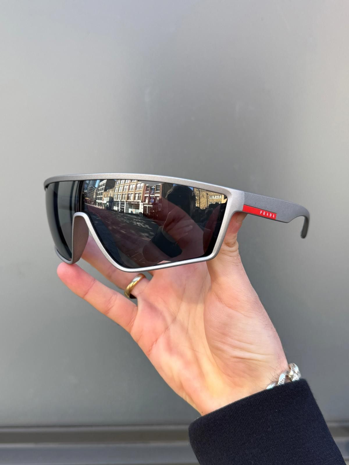 Prada Prada Linea Rossa Sunglasses Size ONE SIZE - 1 Thumbnail