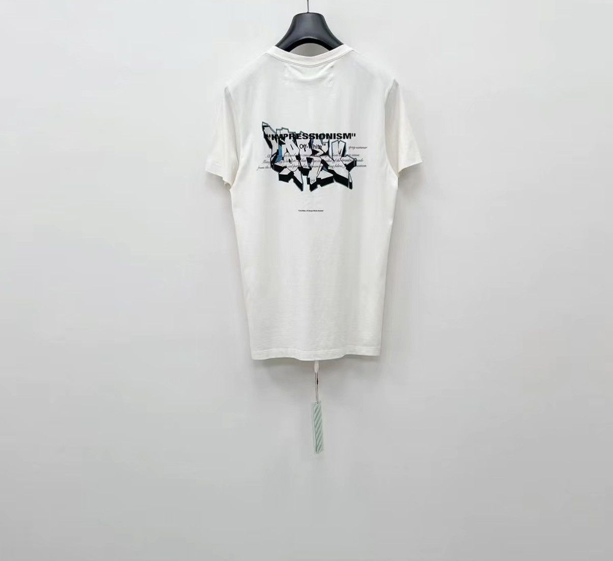 Off-White OFF-WHITE 100% Cotton Short Sleeve T-shirt J30 Size US S / EU 44-46 / 1 - 1 Thumbnail