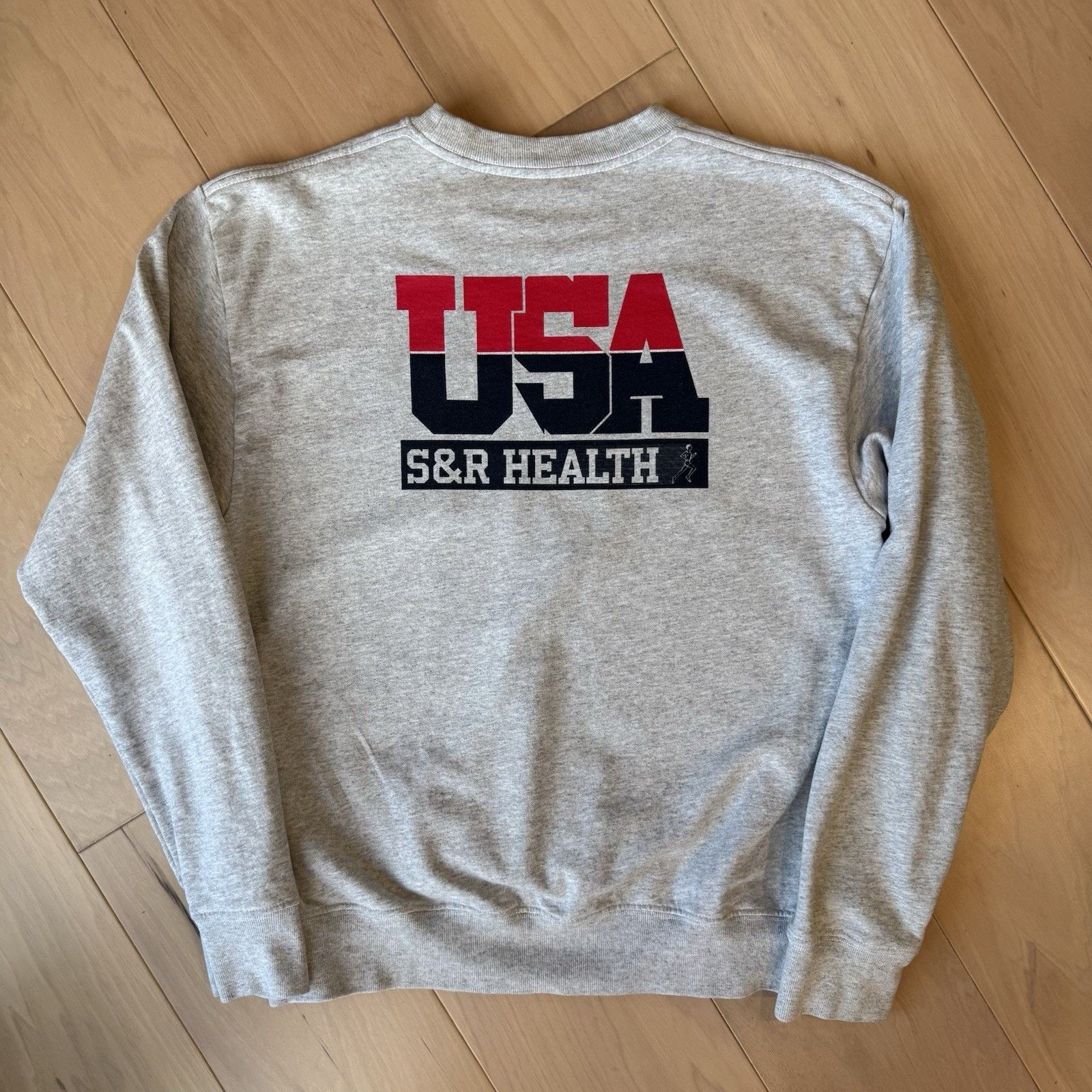 Sporty & Rich Sporty & Rich Sweatshirt Small Gray Minimalist Made in USA Size S / US 4 / IT 40 - 8 Thumbnail