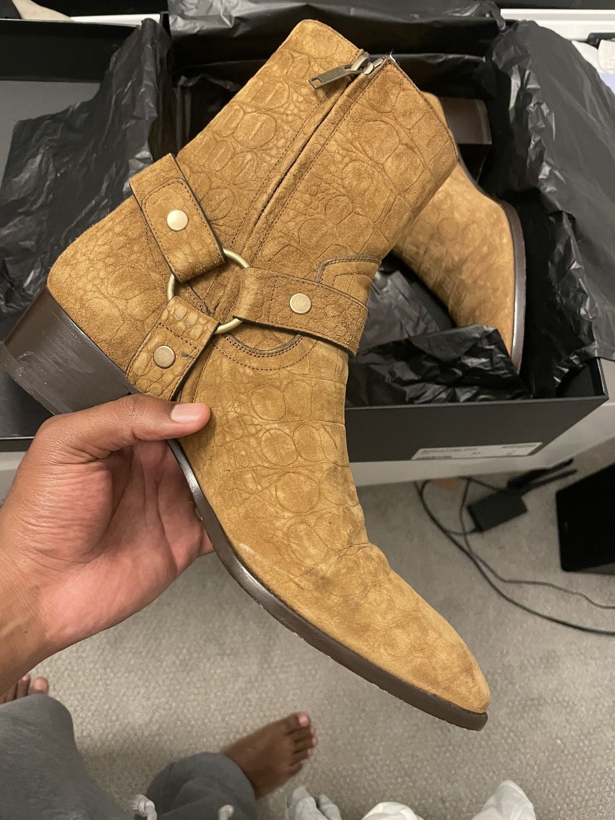 Saint Laurent Paris Wyatt boot Size US 11 / EU 44 - 1 Thumbnail