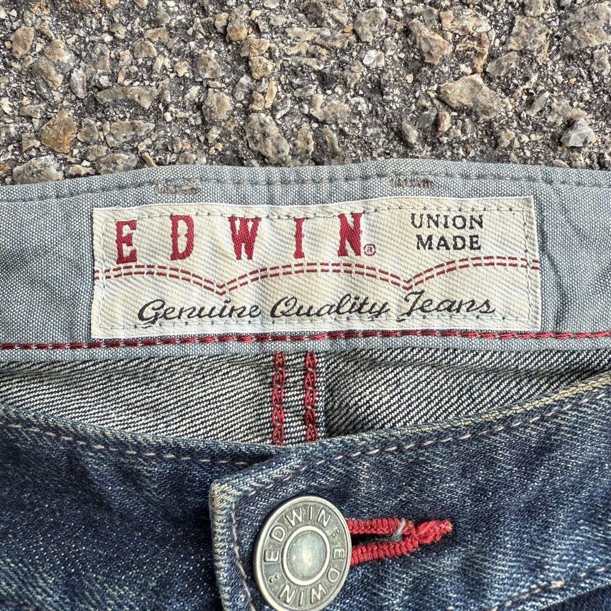 Edwin VINTAGE EDWIN MUD WASHED JEAN DENIM PANTS Size US 37 - 8 Thumbnail