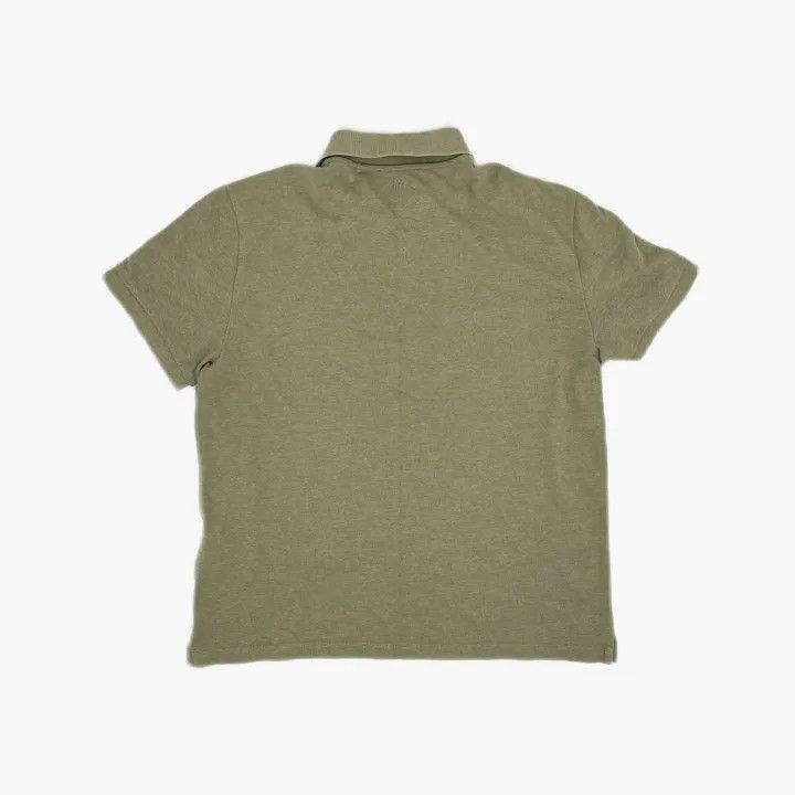 AMI AMIPARIS Cotton Fit Green Polo Shirt -2507 Size US L / EU 52-54 / 3 - 3 Thumbnail