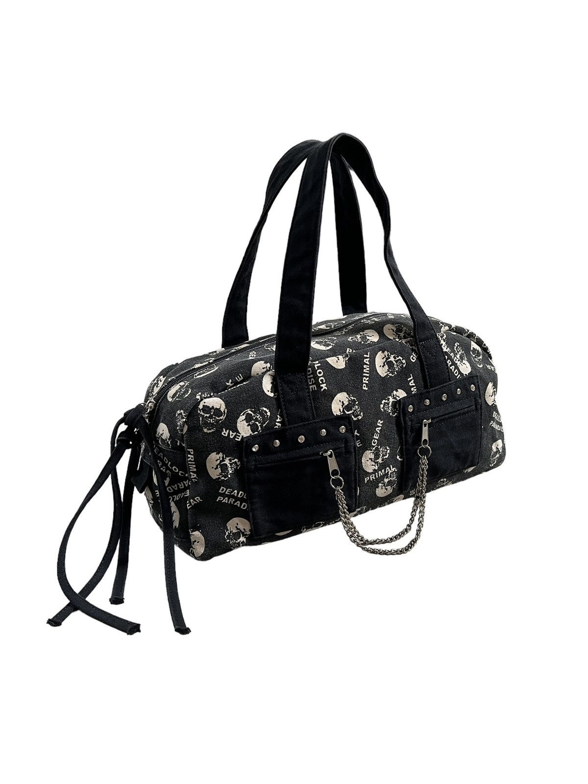 Japanese Brand Skull Punk Chain Shoulder Bag Japanese Brand Size ONE SIZE - 1 Thumbnail