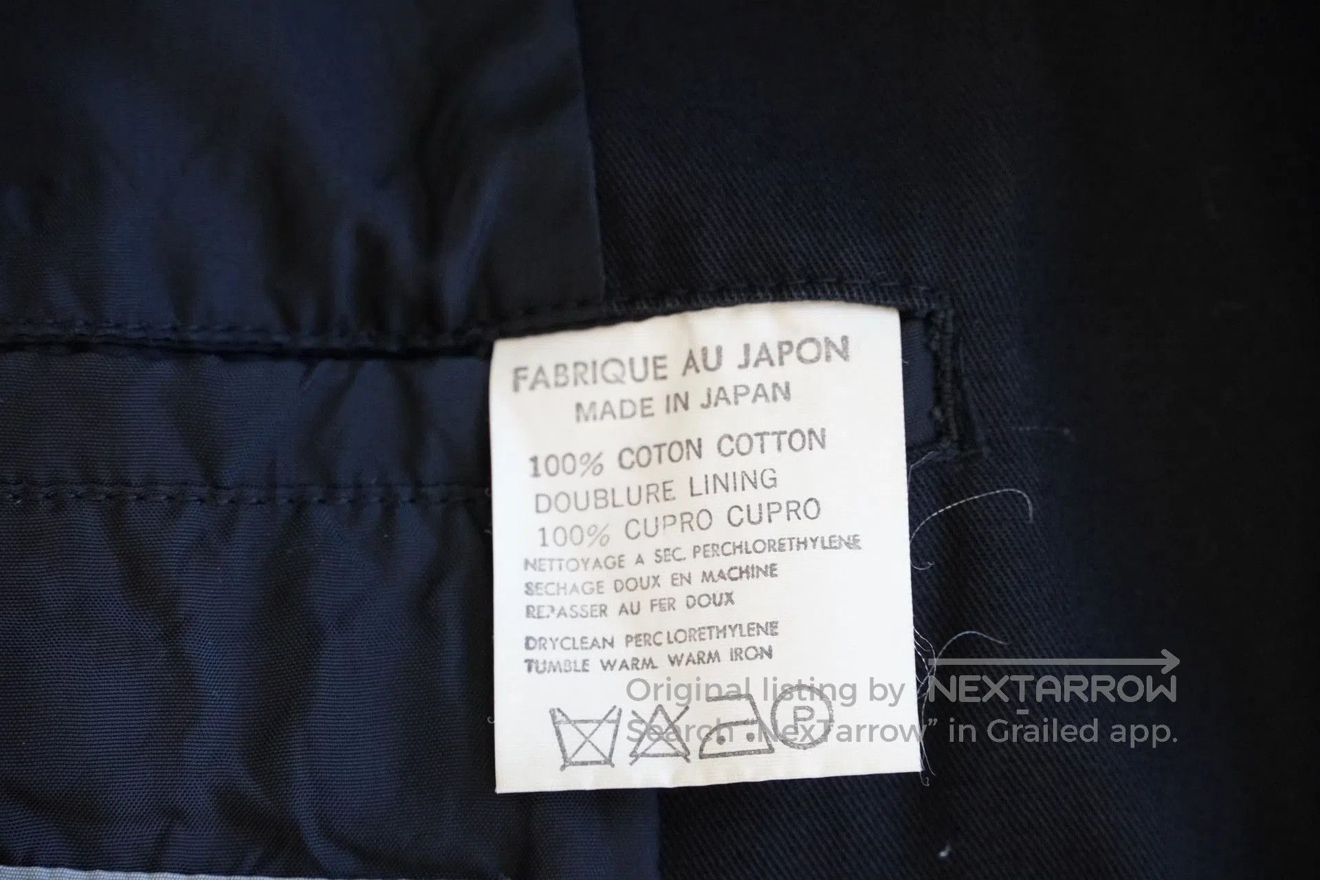 Yohji Yamamoto Yohji Yamamoto Letter Patch Jacket. Size US M / EU 48-50 / 2 - 8 Thumbnail