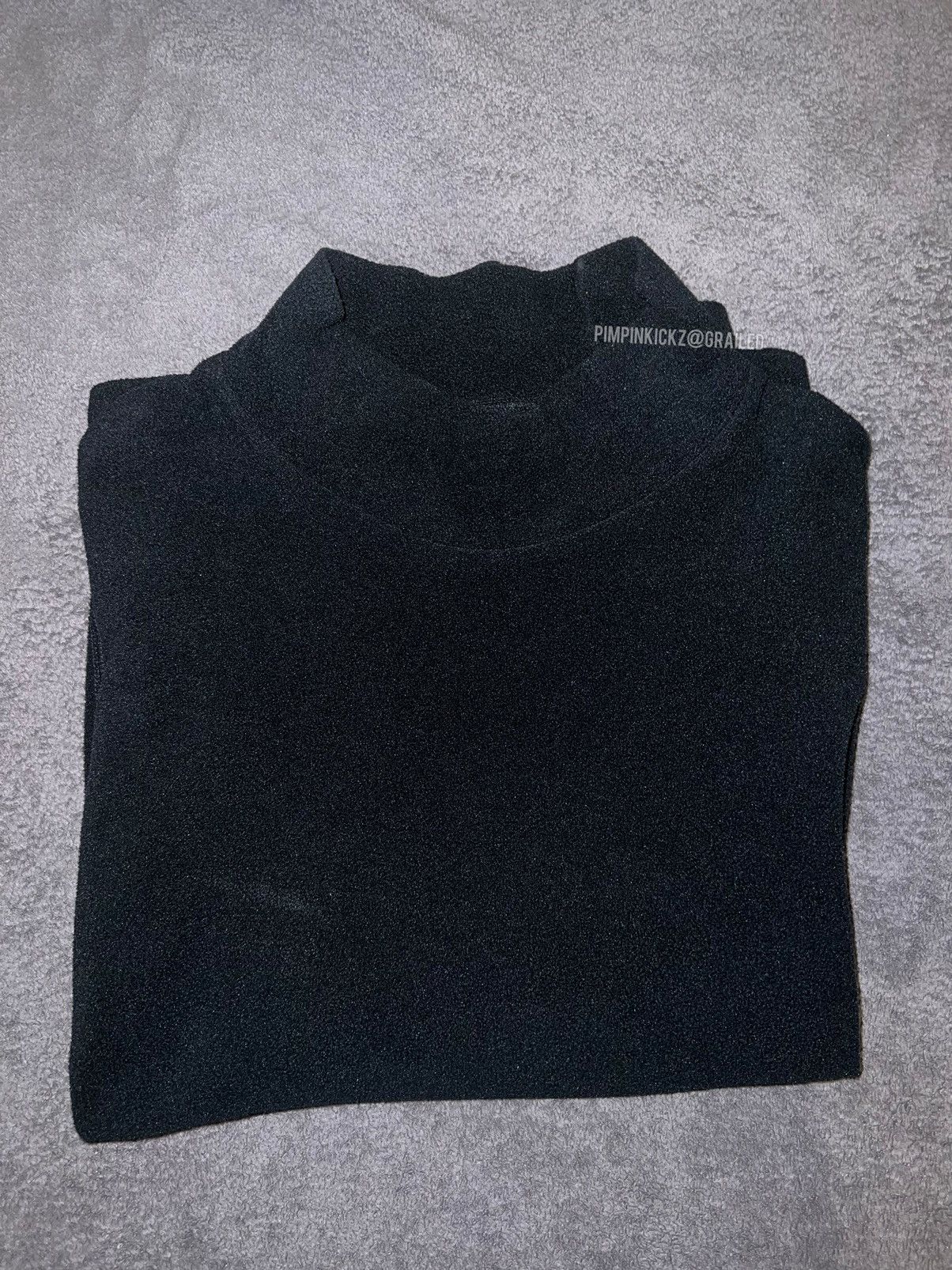 Uniqlo Uniqlo Soft Mockneck Sz Small (Black) Size US S / EU 44-46 / 1 - 1 Thumbnail