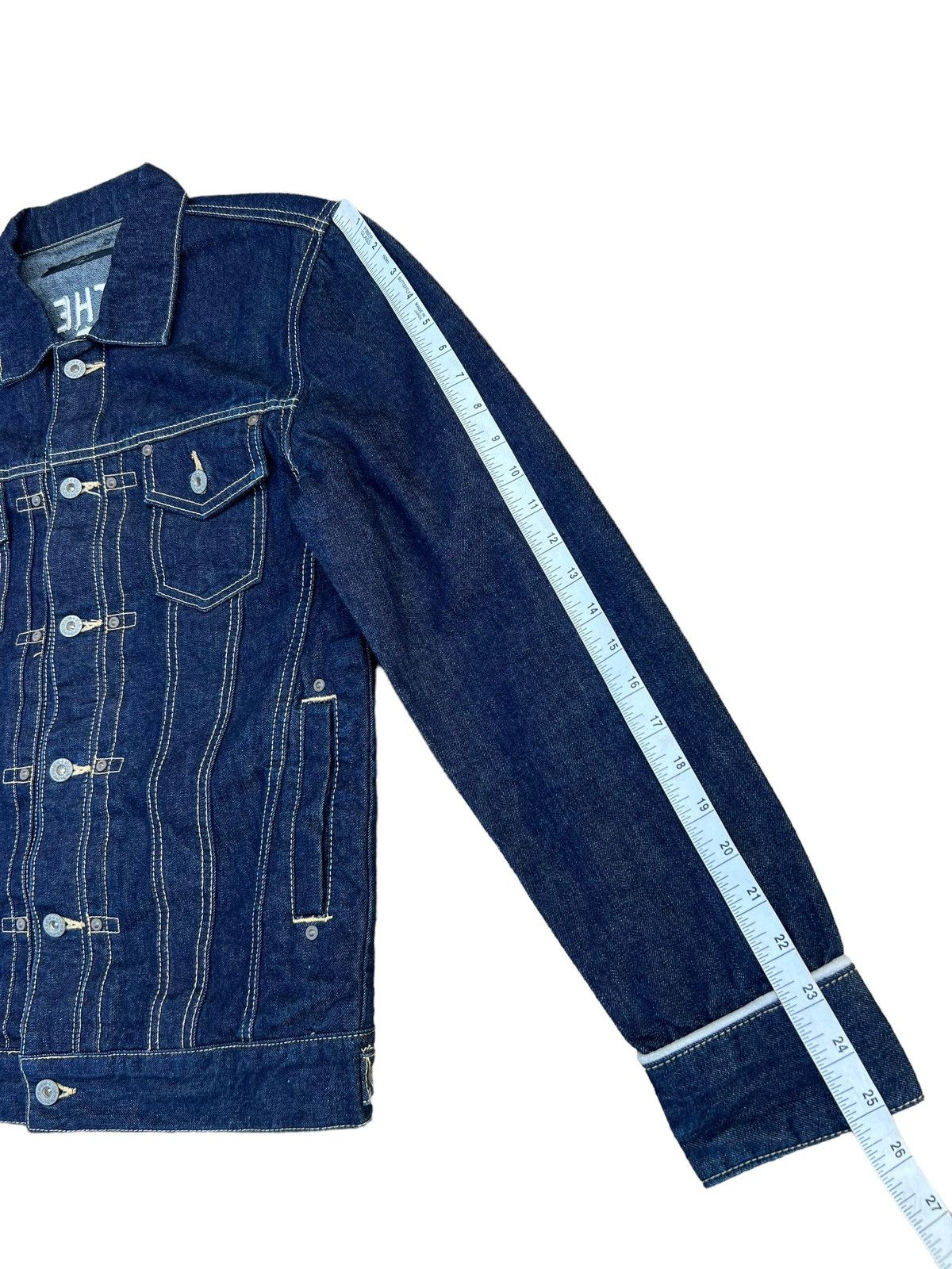 SHAREEF SHAPEL Japan The SWINGEERS Embroidery Denim Trucker Jacket Size US M / EU 48-50 / 2 - 5 Thumbnail