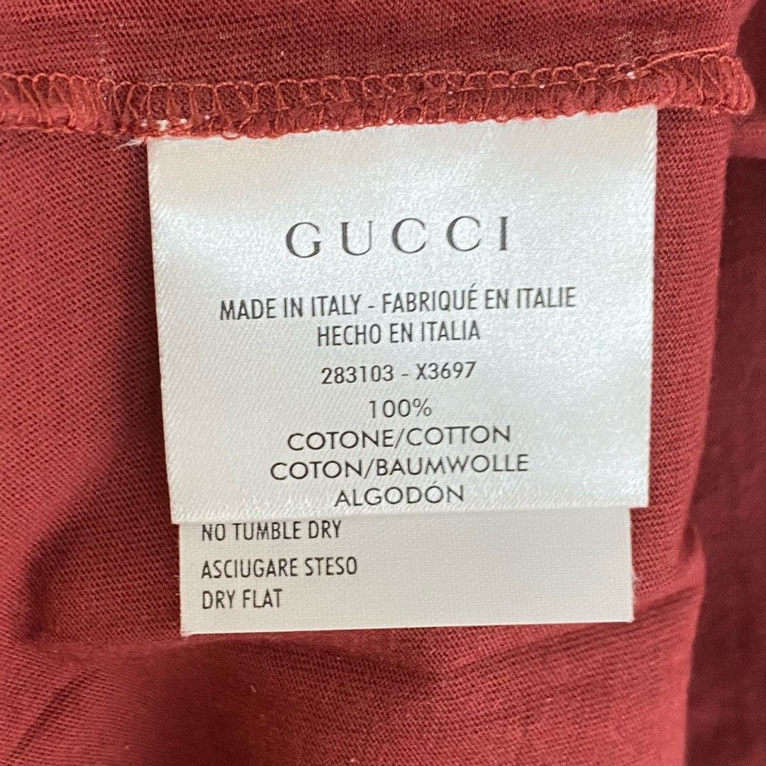 Gucci Gucci Red Shield Knight Totem Short Sleeve Nextarrow-2412 Size US L / EU 52-54 / 3 - 5 Thumbnail