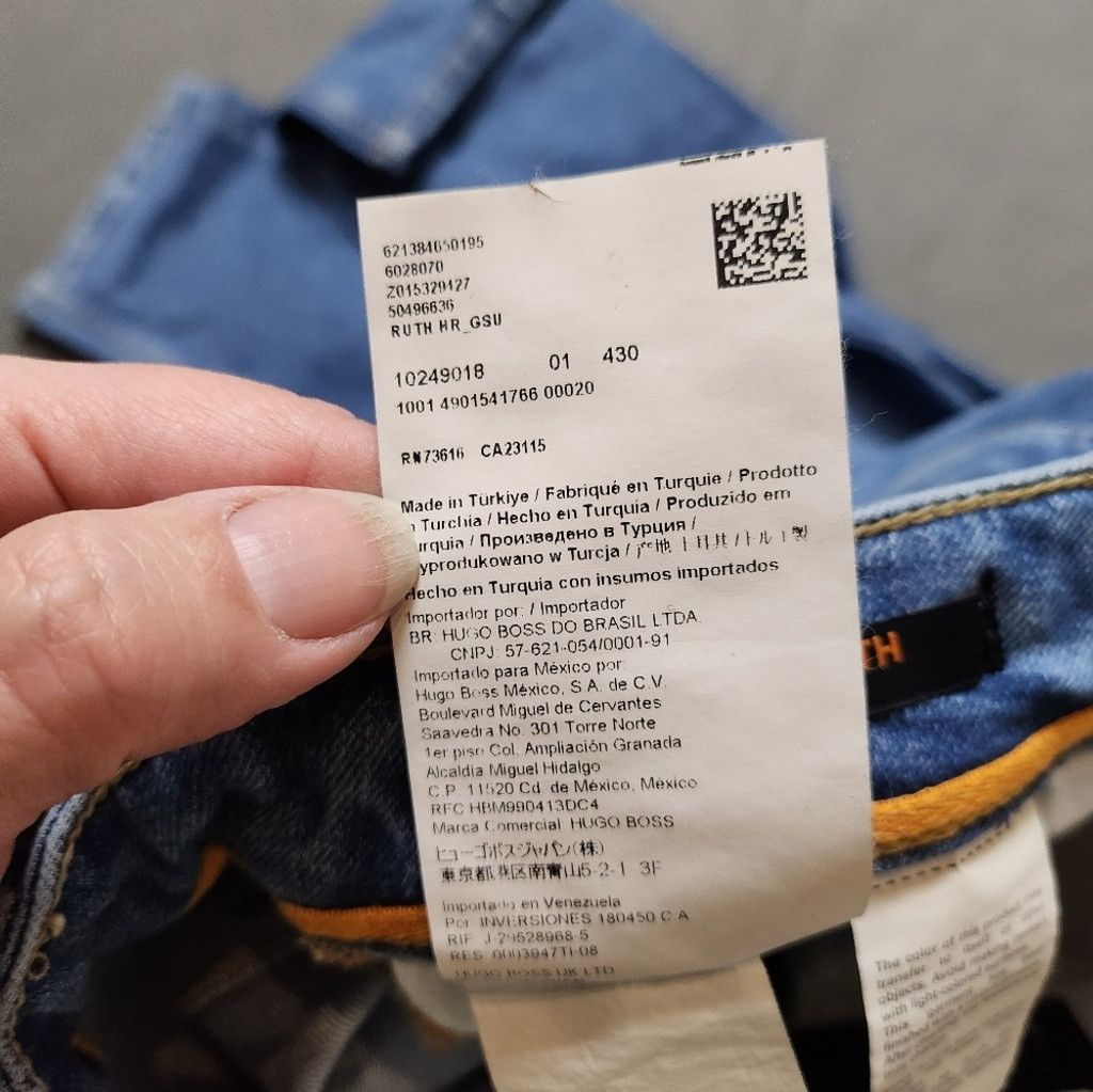 Hugo Boss Nwt Hugo Boss The Ruth Mom Jeans Vintage Blue High Rise Size 28" / US 6 / IT 42 - 7 Thumbnail