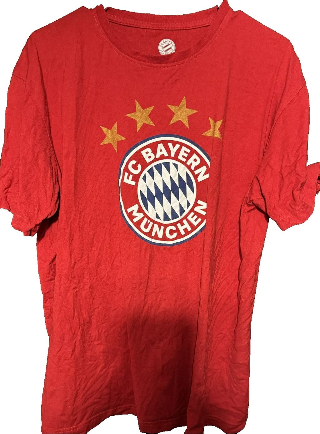 The Unbranded Brand Bayern Munich FC Men's Soccer T-Shirt Size L Red Size US L / EU 52-54 / 3 - 1 Thumbnail
