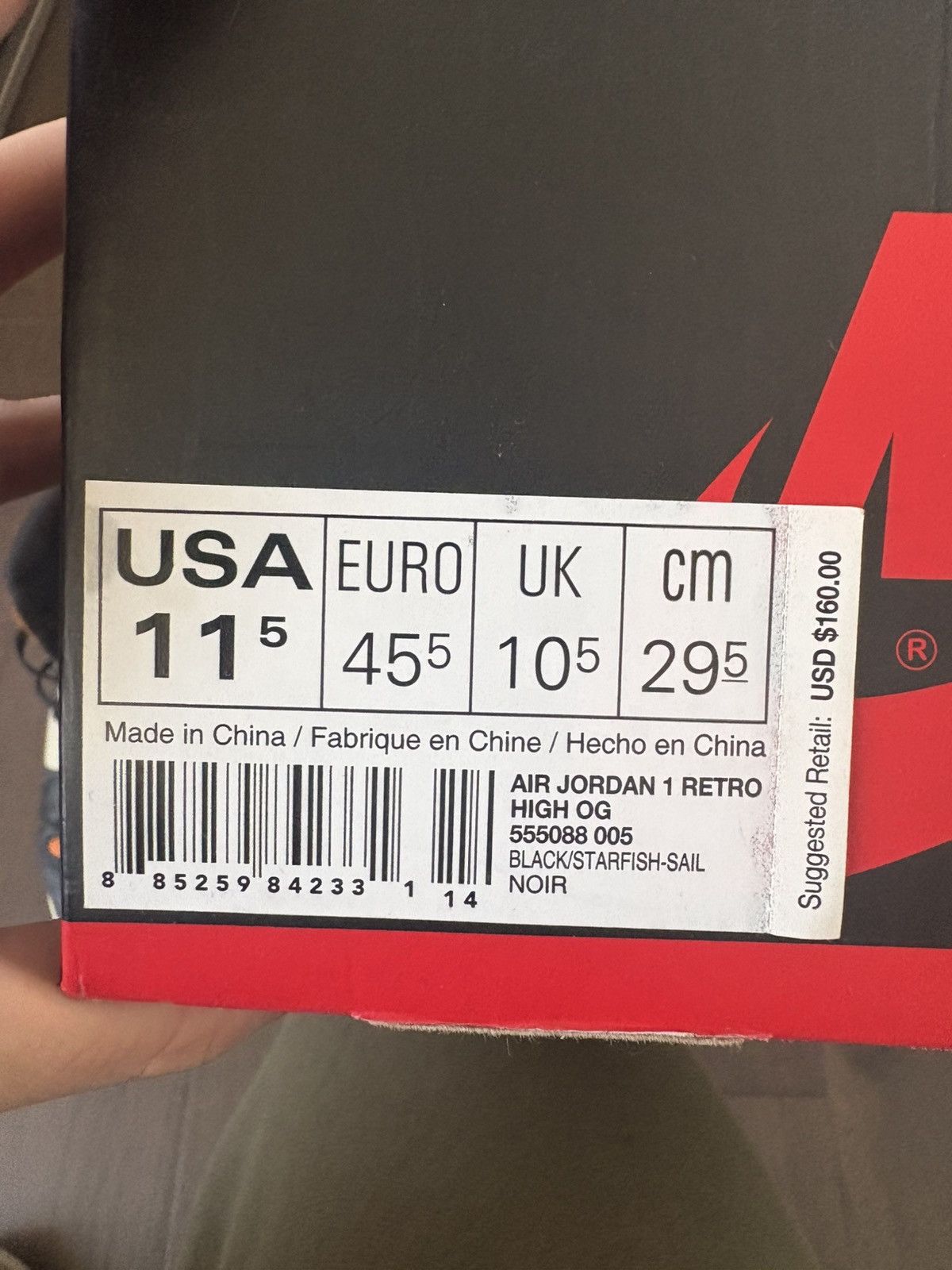 Nike Nike Jordan 1 2015 Shattered Backboards Size US 11.5 / EU 44-45 - 10 Thumbnail