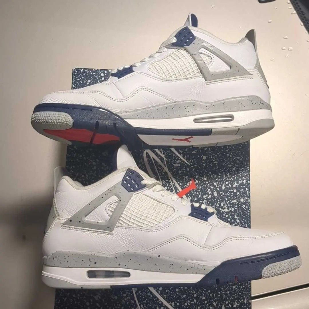 Jordan Brand Jordan 4 Retro Midnight Navy DH6927 140 Size 11 US Men Size US 11 / EU 44 - 2 Thumbnail