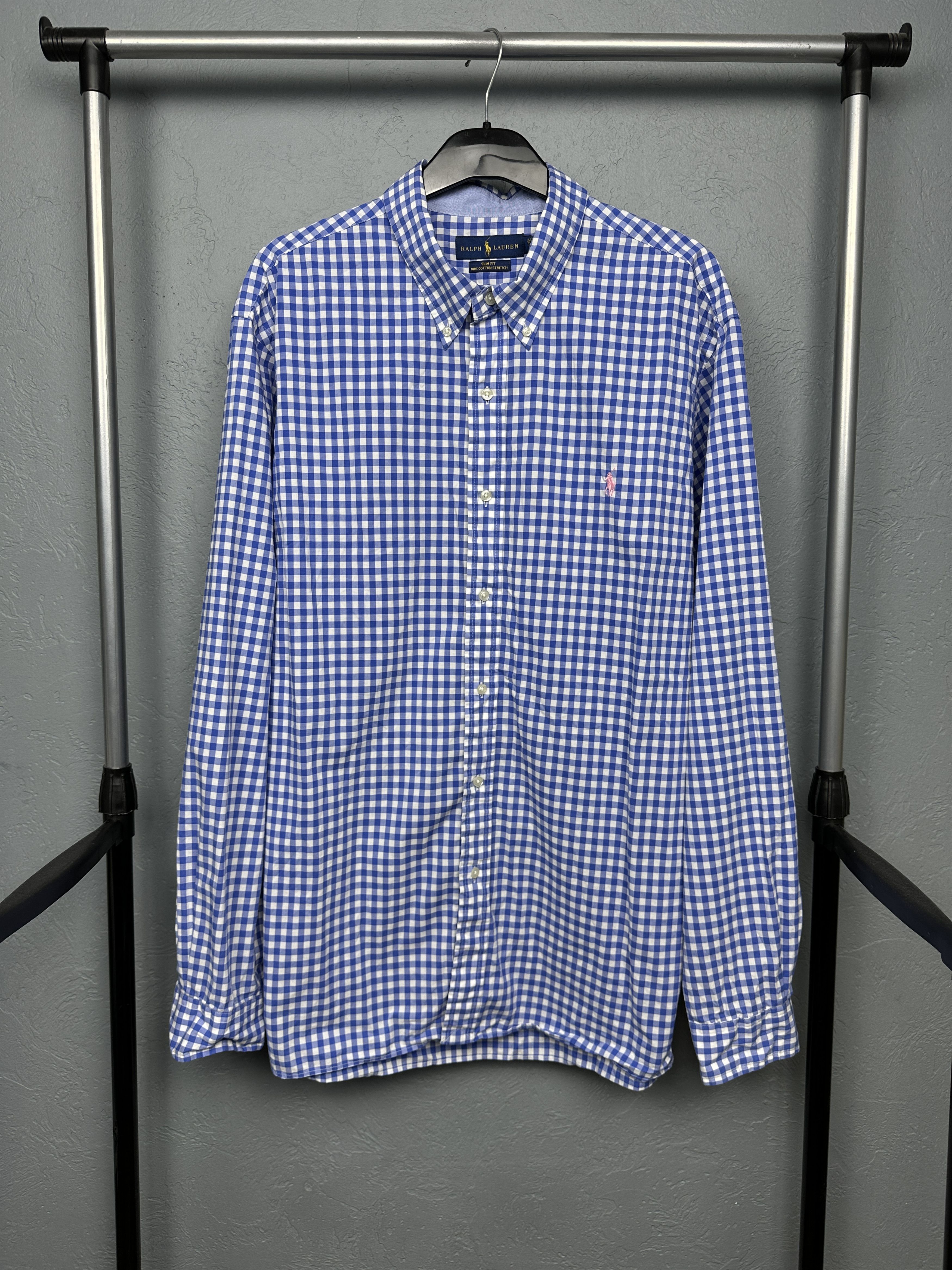 Polo Ralph Lauren Polo Ralph Lauren Mens Long Sleeve Shirt Size US XXL / EU 58 / 5 - 1 Thumbnail