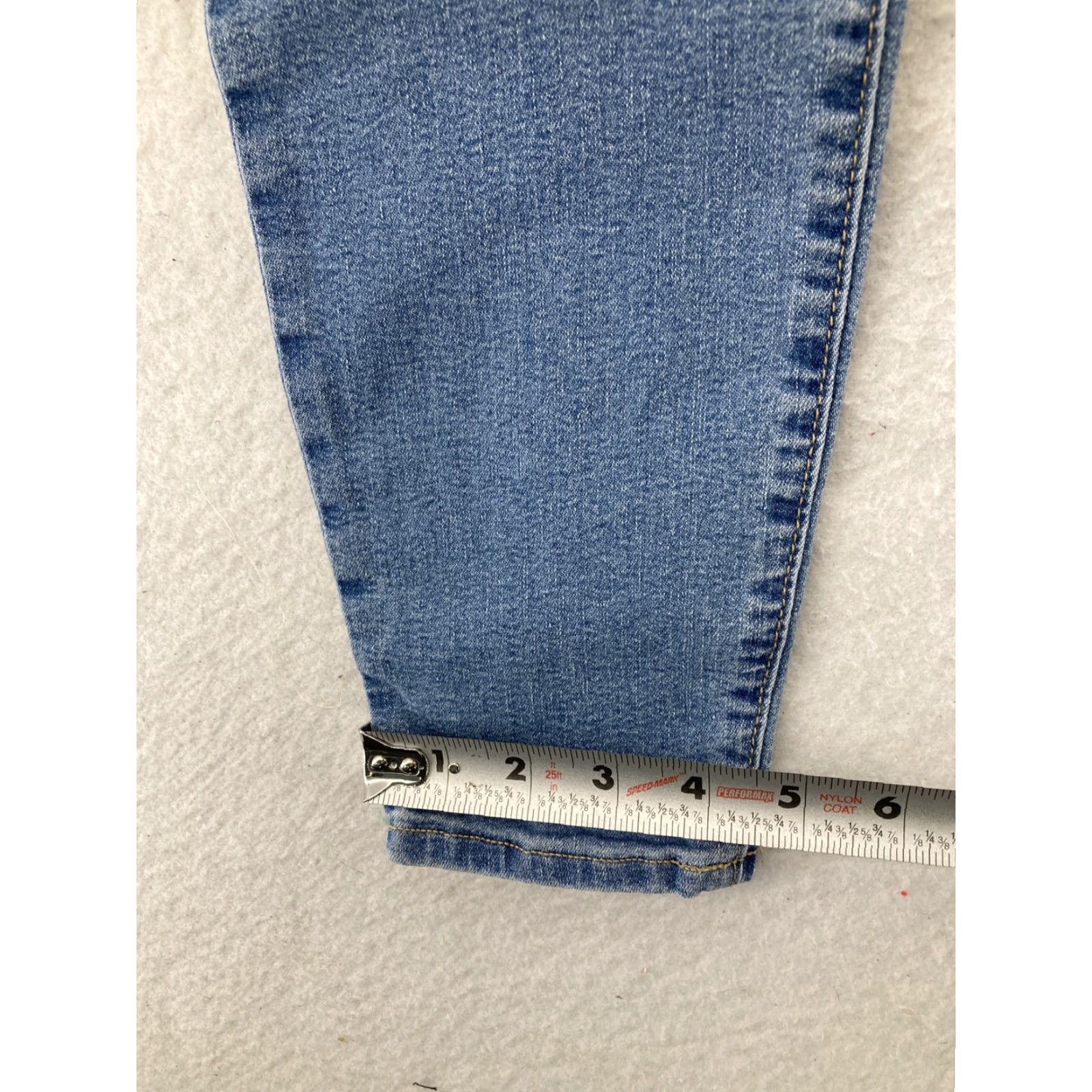 Gap Gap Women’s Skinny Stretch Denim Jeans Size 4 Blue Low Rise 90s Inspired Size 27" / US 4 / IT 40 - 6 Thumbnail