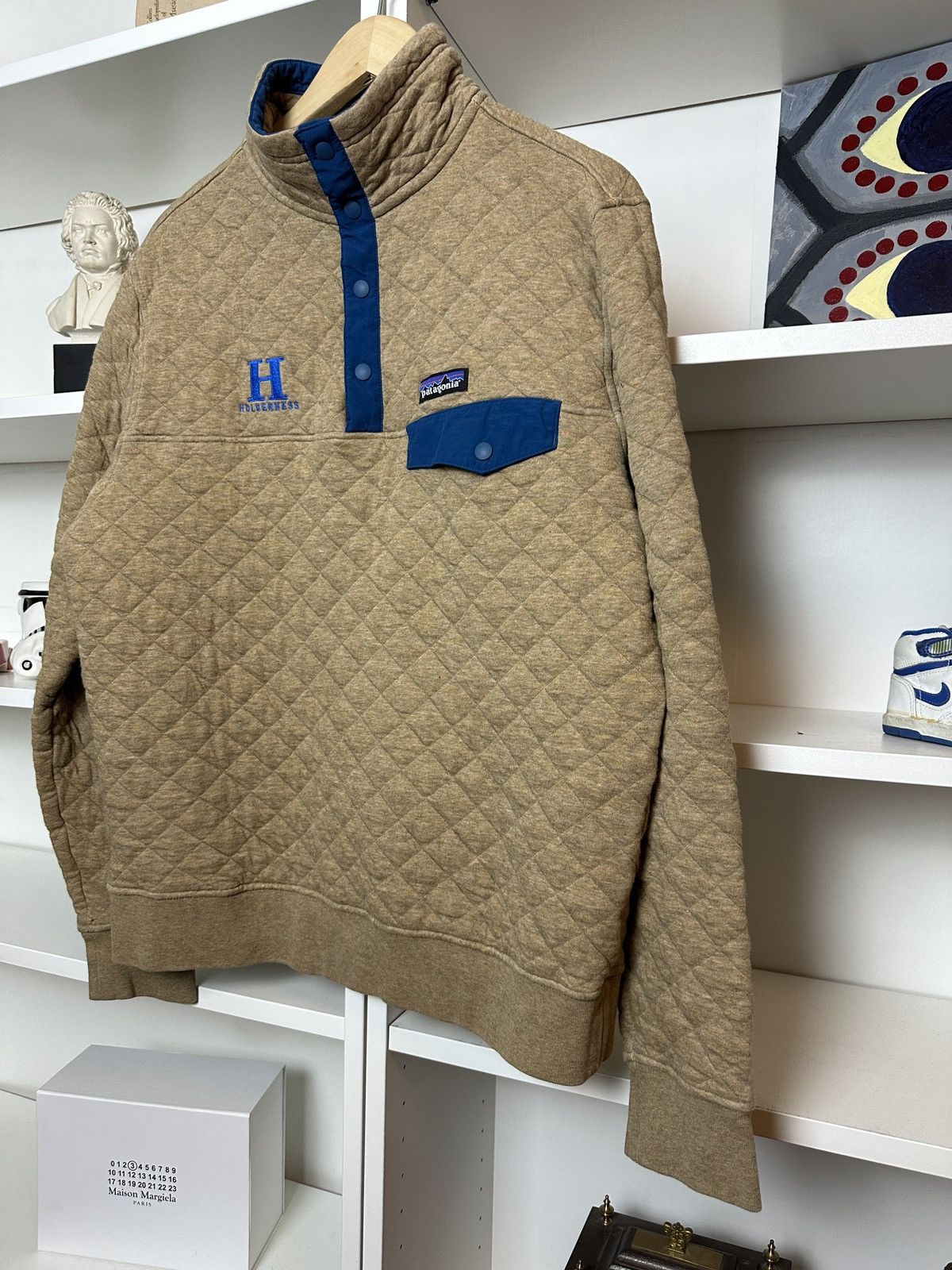 Patagonia Beige Patagonia synchilla half zip fleece sweatshirt Size US M / EU 48-50 / 2 - 3 Thumbnail