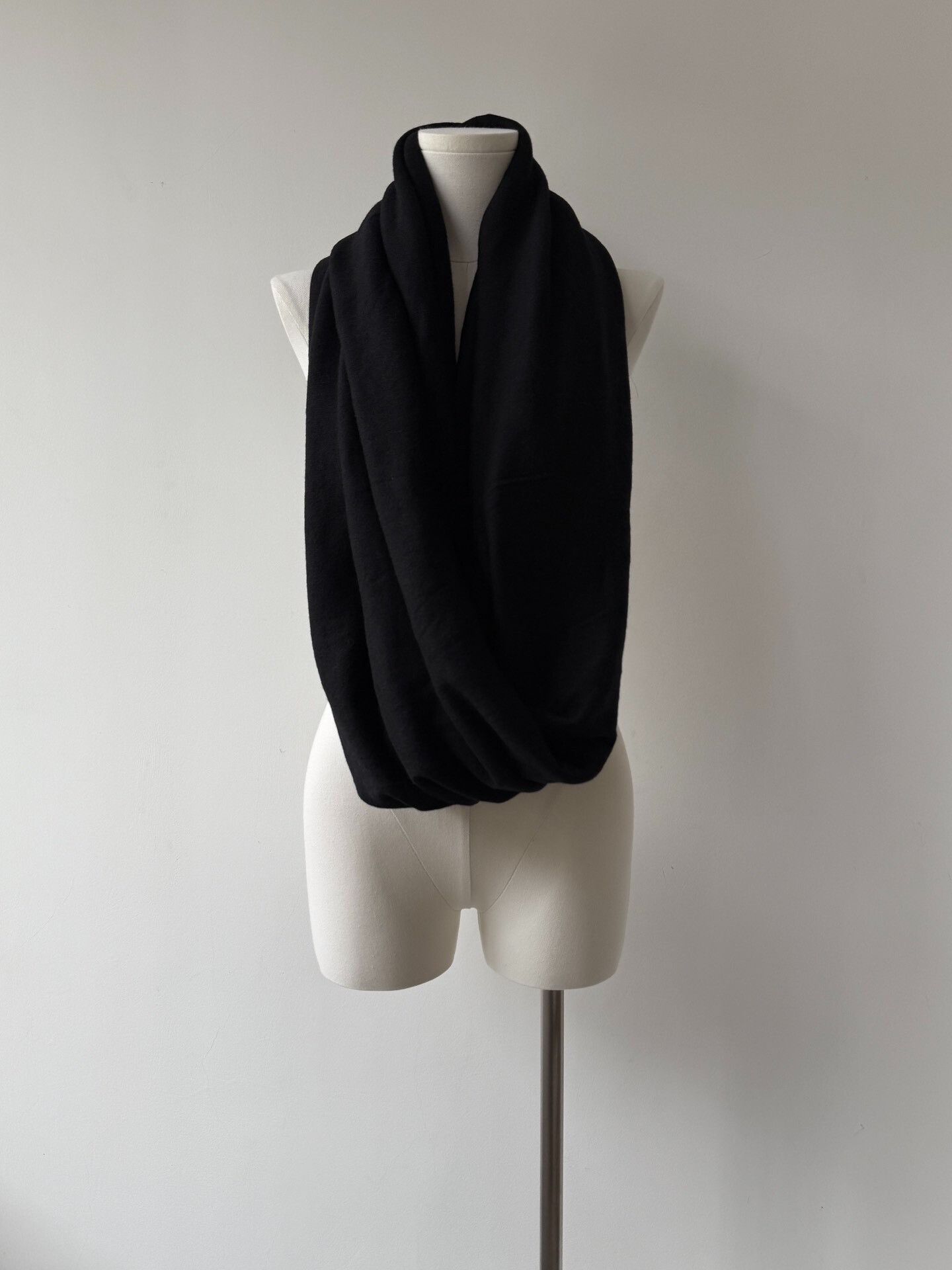 Yohji Yamamoto Yohji Yamamoto Pour Homme 15AW Wool Scarf Size ONE SIZE - 1 Thumbnail