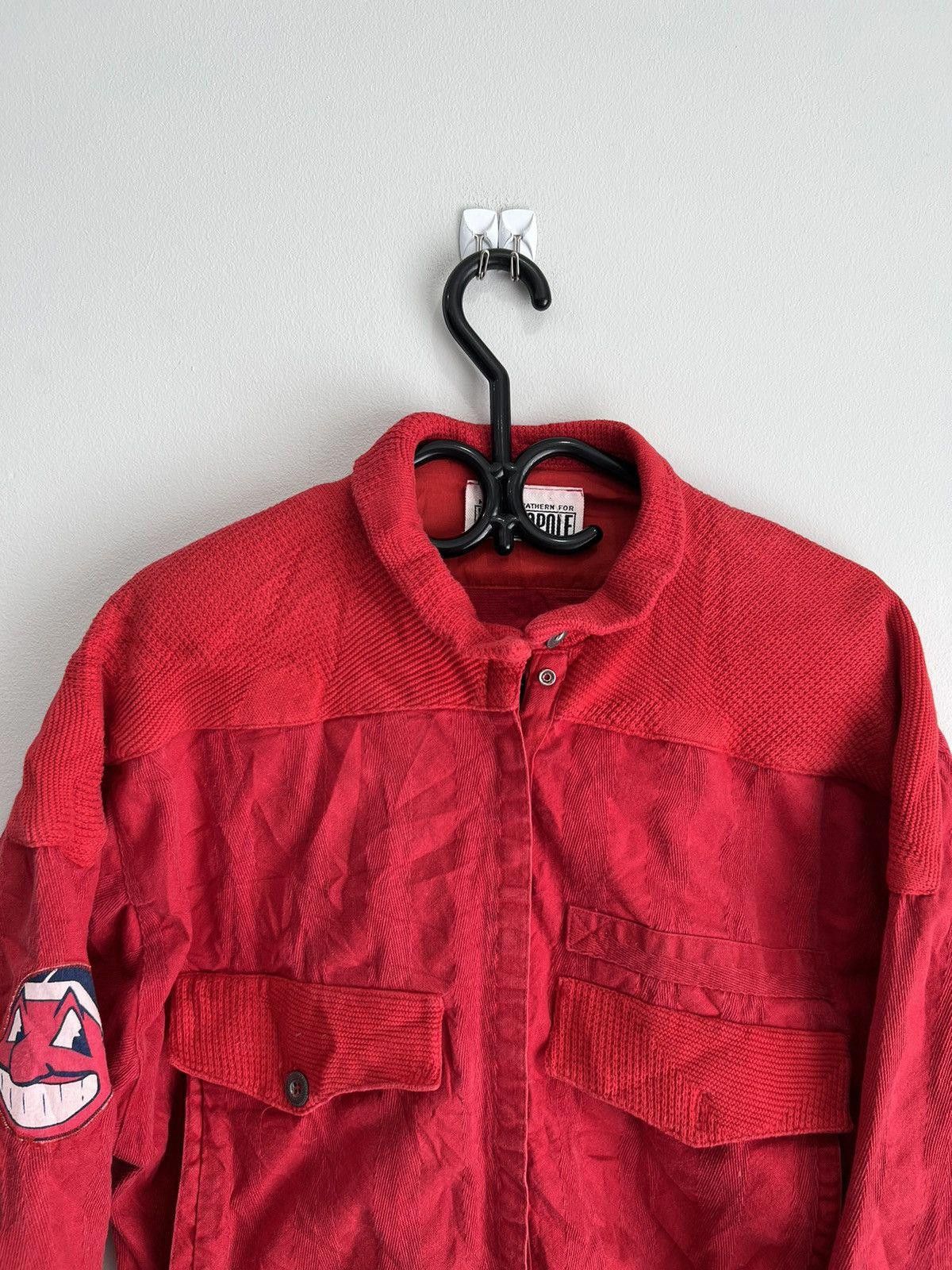 Vintage Vintage 90s Cleveland Indians sweater Size US S / EU 44-46 / 1 - 2 Thumbnail