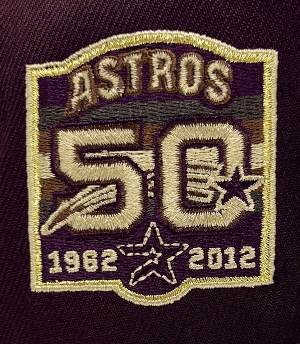 Hat Club × MyFitteds × New Era Houston Astros Metallic Open Star 50th SP New Era 7 5/8 Size ONE SIZE - 9 Thumbnail