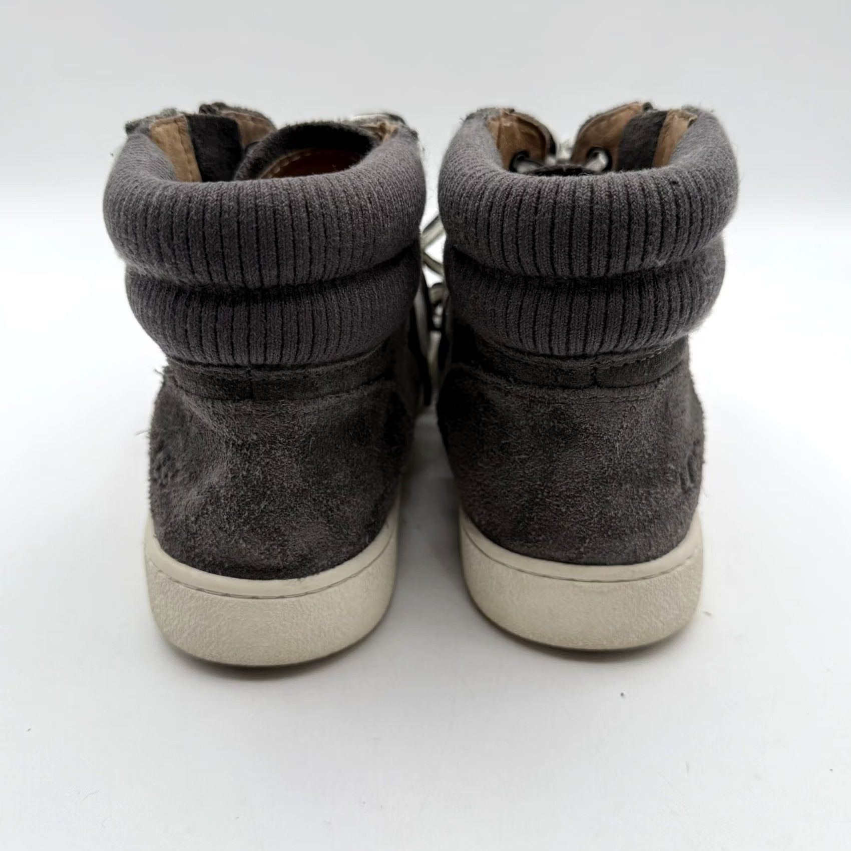 Ugg UGG Olive Trainer Women's 9 Suede High Top Shoes Lace Up Zipper Boots Mens/ Womens? Size M / US 6-8 / IT 42-44 - 4 Thumbnail