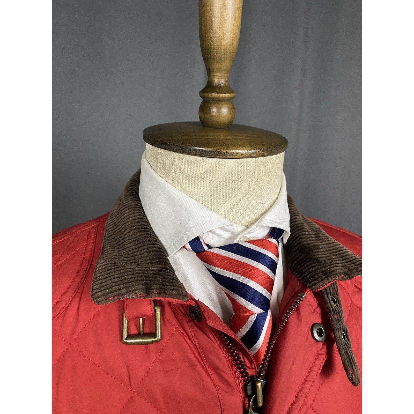 Polo Ralph Lauren Polo Ralph Lauren Men's Red Quilted Jacket Size L Size US L / EU 52-54 / 3 - 6 Thumbnail
