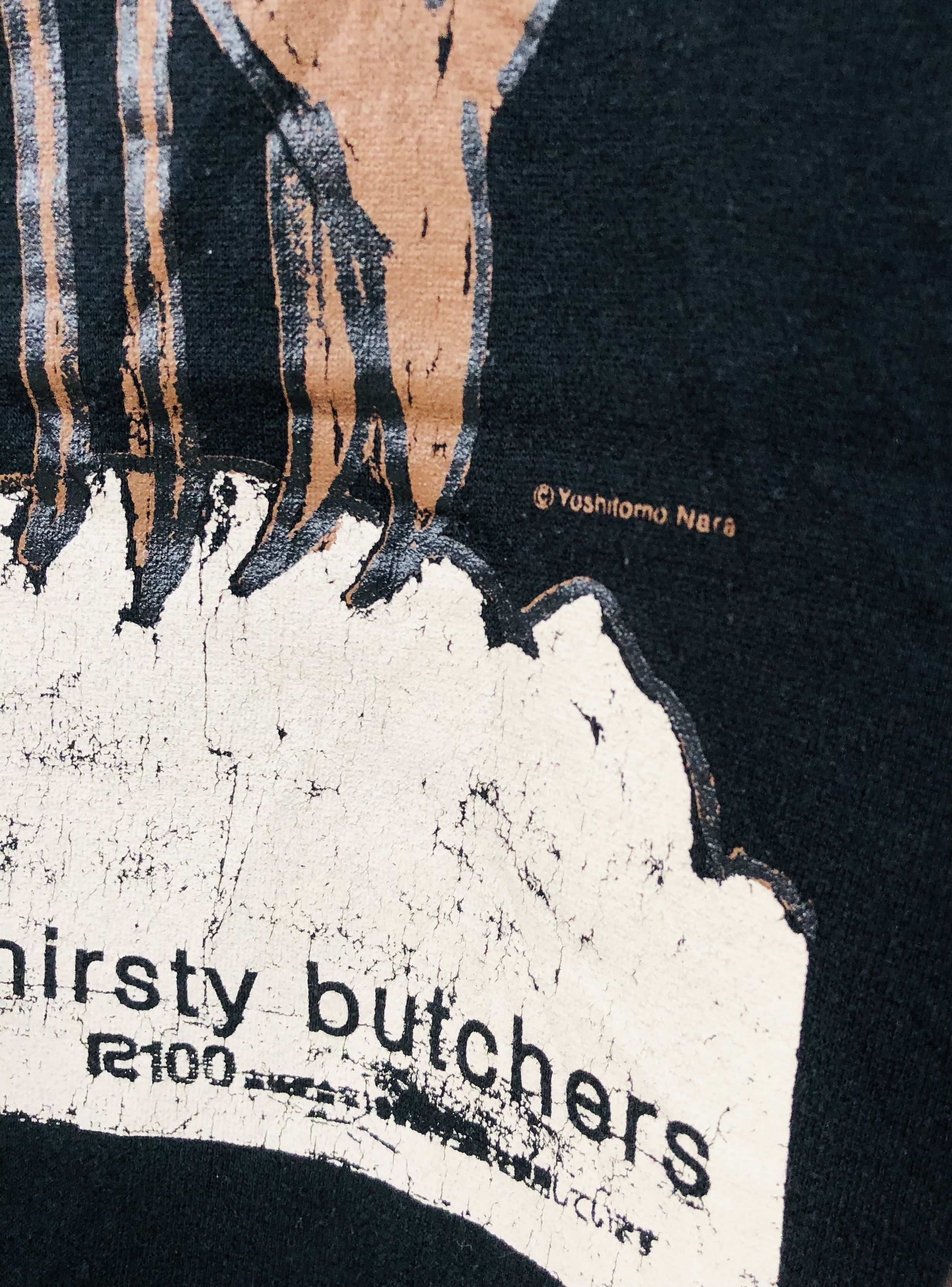 Vintage Vintage Yoshitomo Nara Bloodthirsty Butchers Hoodie Sweater Size US L / EU 52-54 / 3 - 2 Thumbnail
