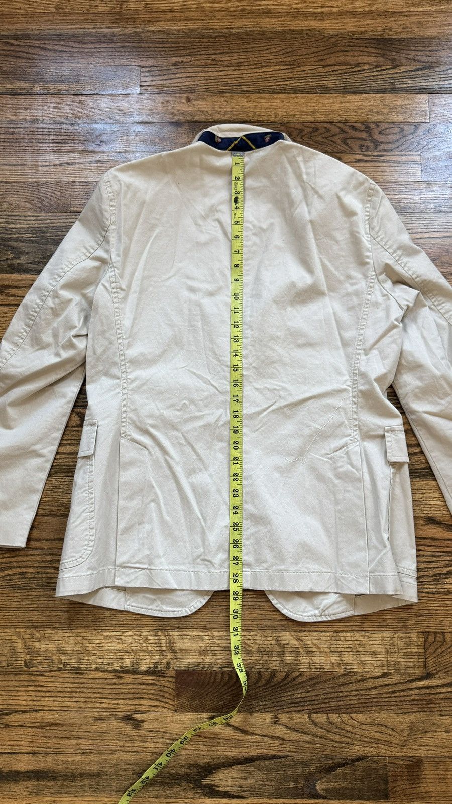 Polo Ralph Lauren Polo Ralph Lauren Tan Cotton Sports Jacket Size L Size 42R - 7 Thumbnail