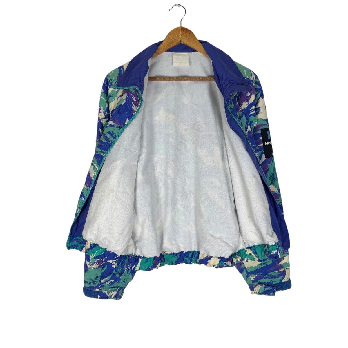Helly Hansen 🌟VINTAGE 90s HELLY HANSEN WINDBREAKER CAMO JACKET Size US M / EU 48-50 / 2 - 8 Thumbnail