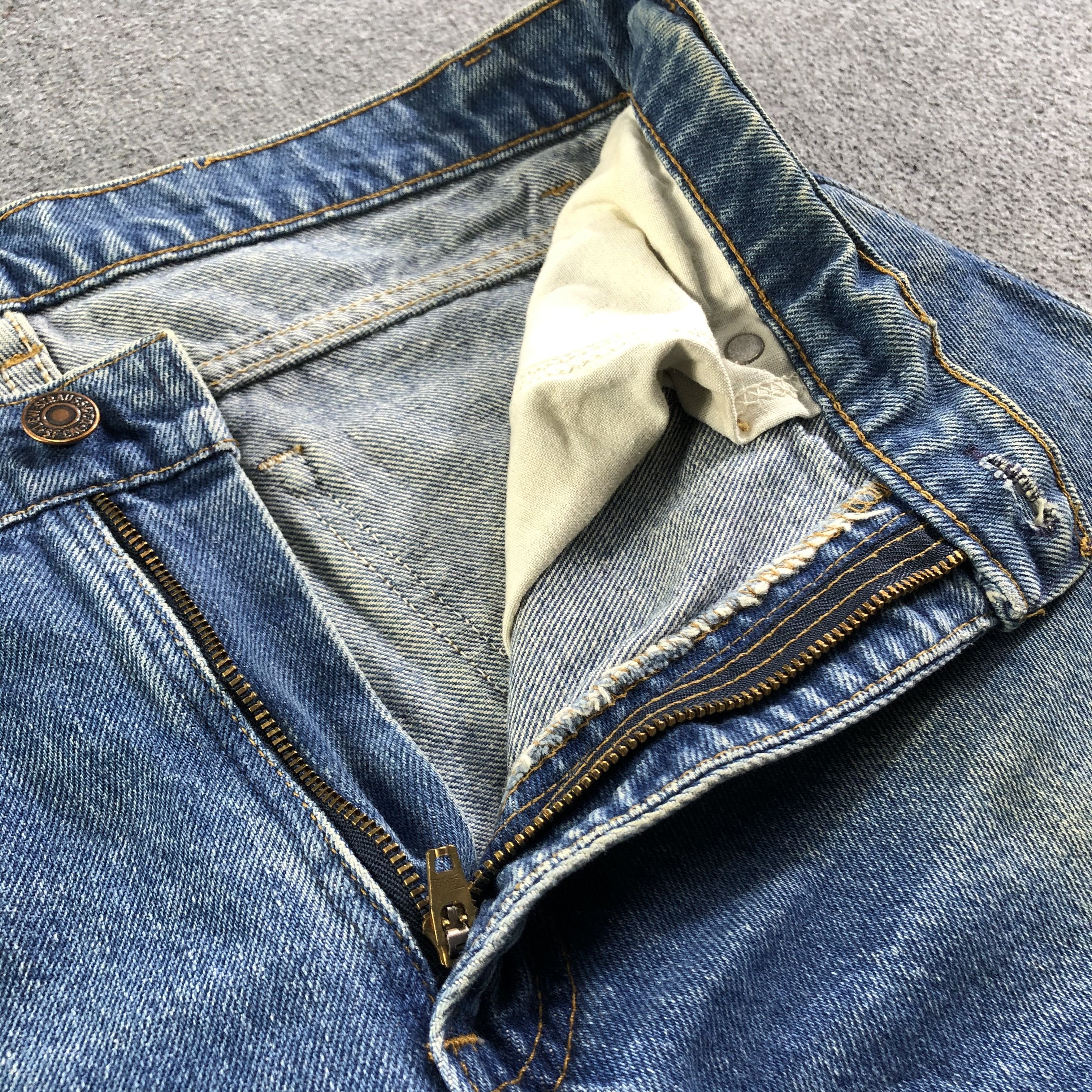 Levi's Vintage Blue Wash Levis 506 Jeans-J3488 Size US 33 - 7 Thumbnail