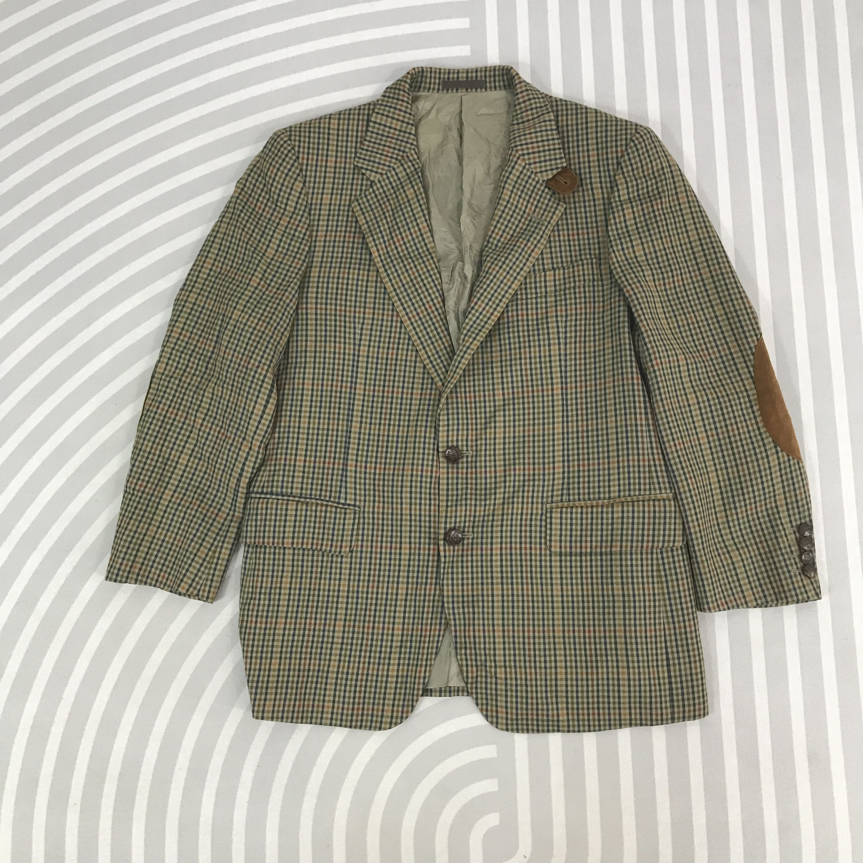 Burberry × Vintage Vintage Burberrys classic Blazer japan design coat Jacket Size US L / EU 52-54 / 3 - 1 Thumbnail
