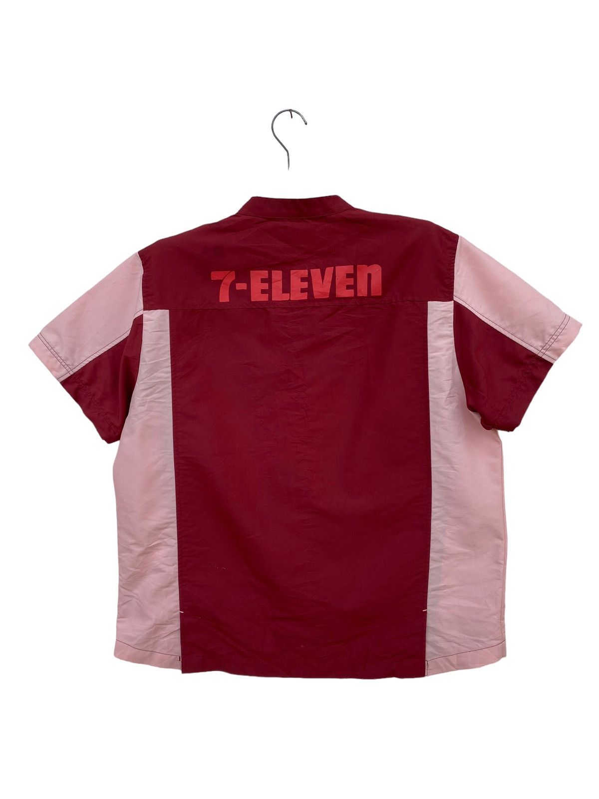Japanese Brand Vintage Seven Eleven Worker Shirt Size US L / EU 52-54 / 3 - 2 Thumbnail