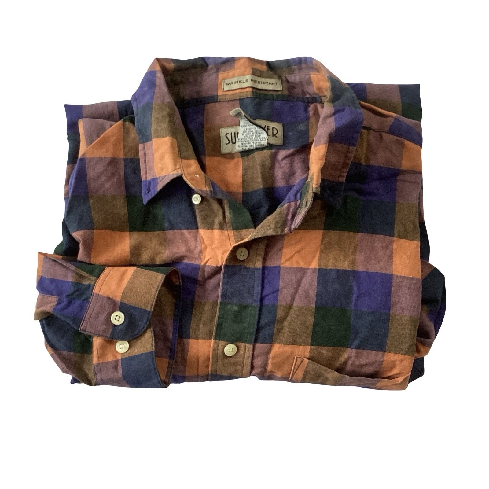 Other Sun River Plaid Shirt Size US XL / EU 56 / 4 - 2 Thumbnail