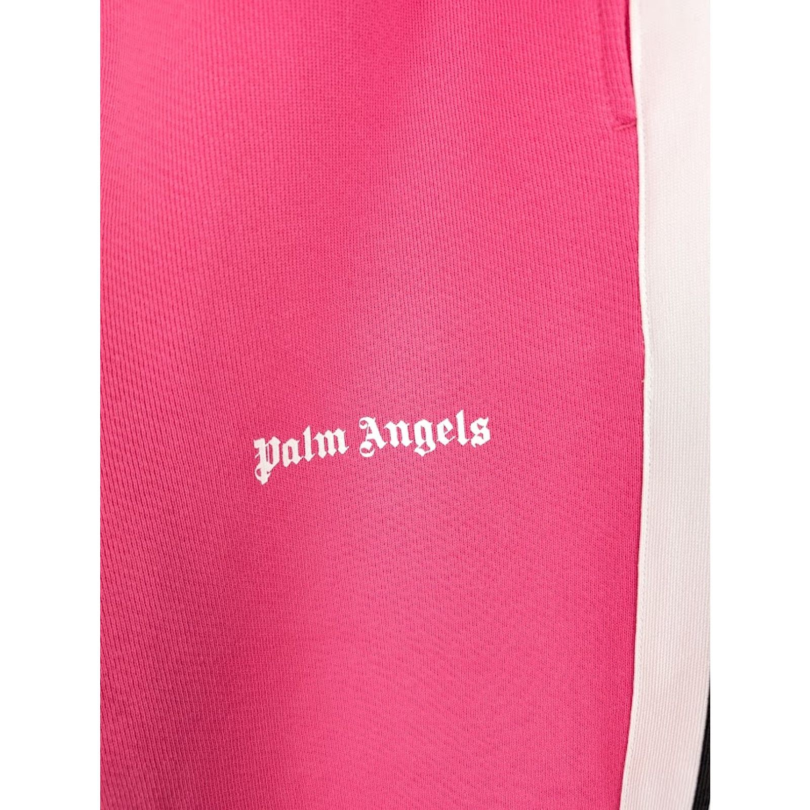 Palm Angels o1rshd1 Classic Logo Sweatpants & Joggers in Fuchsia White Size US 34 / EU 50 - 8 Thumbnail